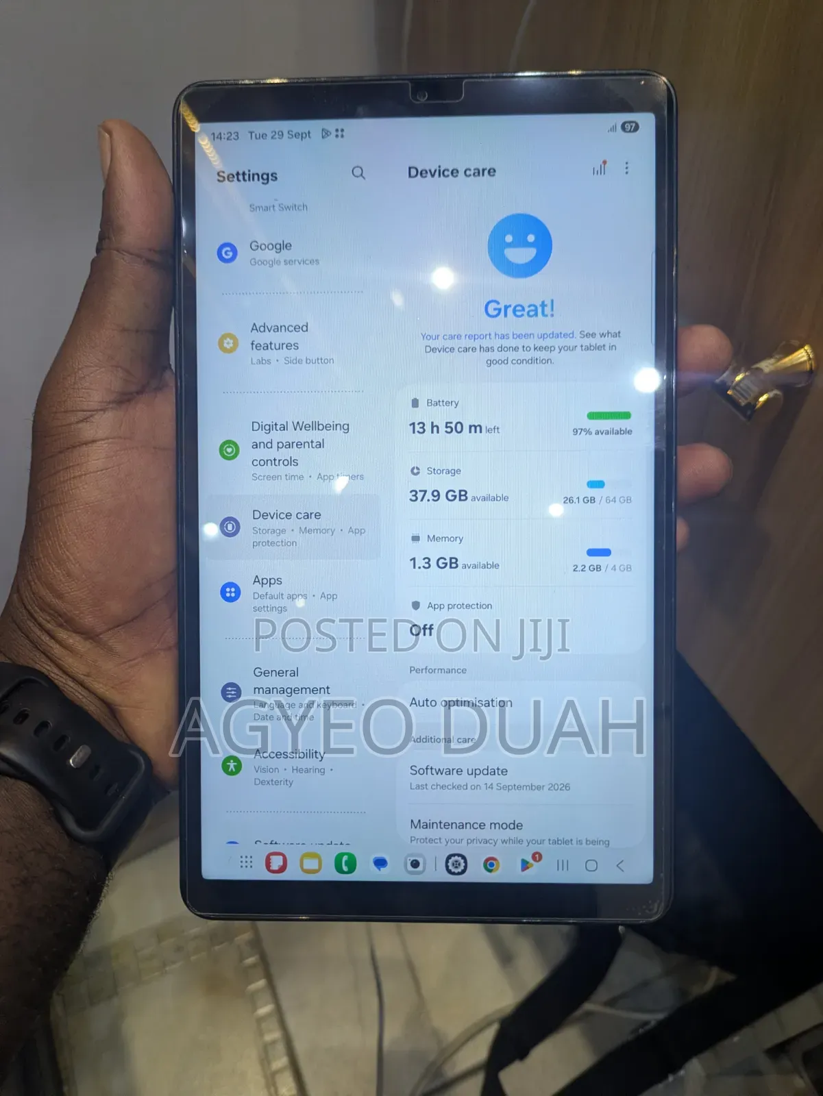 New Samsung Galaxy Tab A9 64 GB Gray