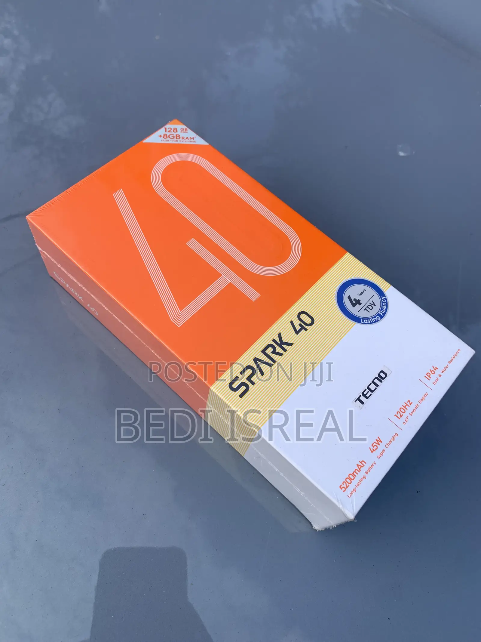 New Tecno Spark 40 256 GB Black