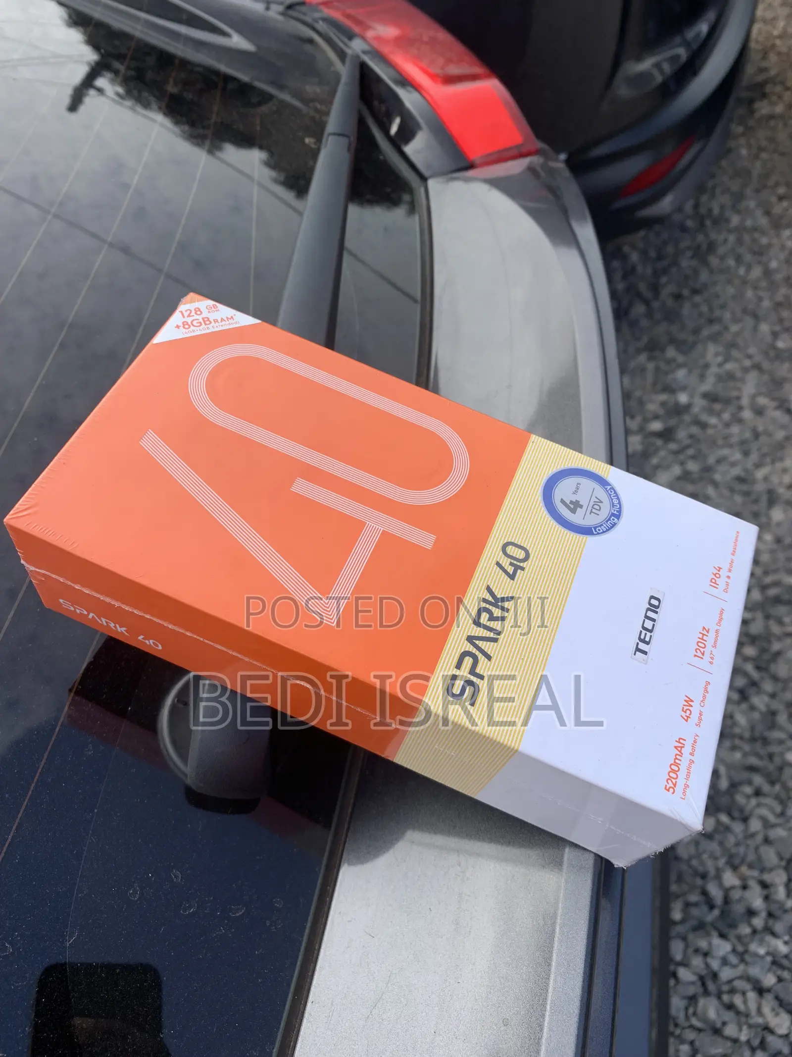 New Tecno Spark 40 256 GB Black