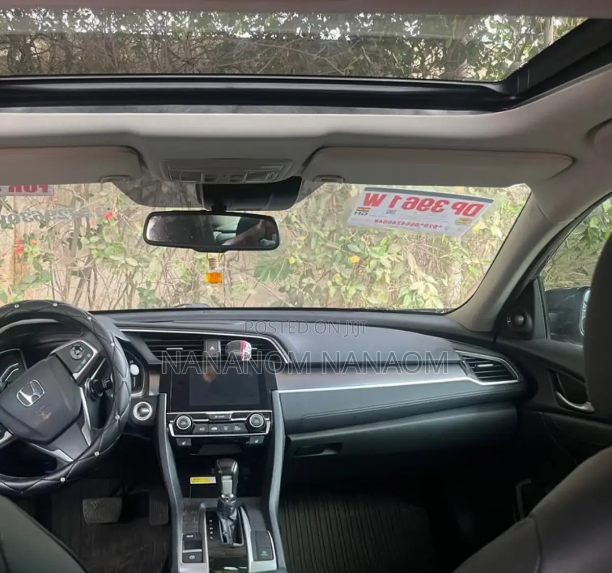 Honda Civic Touring Sedan 2018 Gray