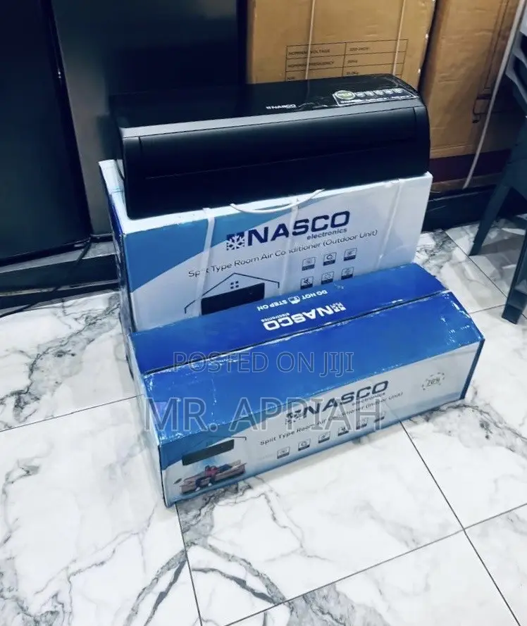 Extremely Quality Nasco 1.5hp Non Inverter Air Conditioner(Black).
