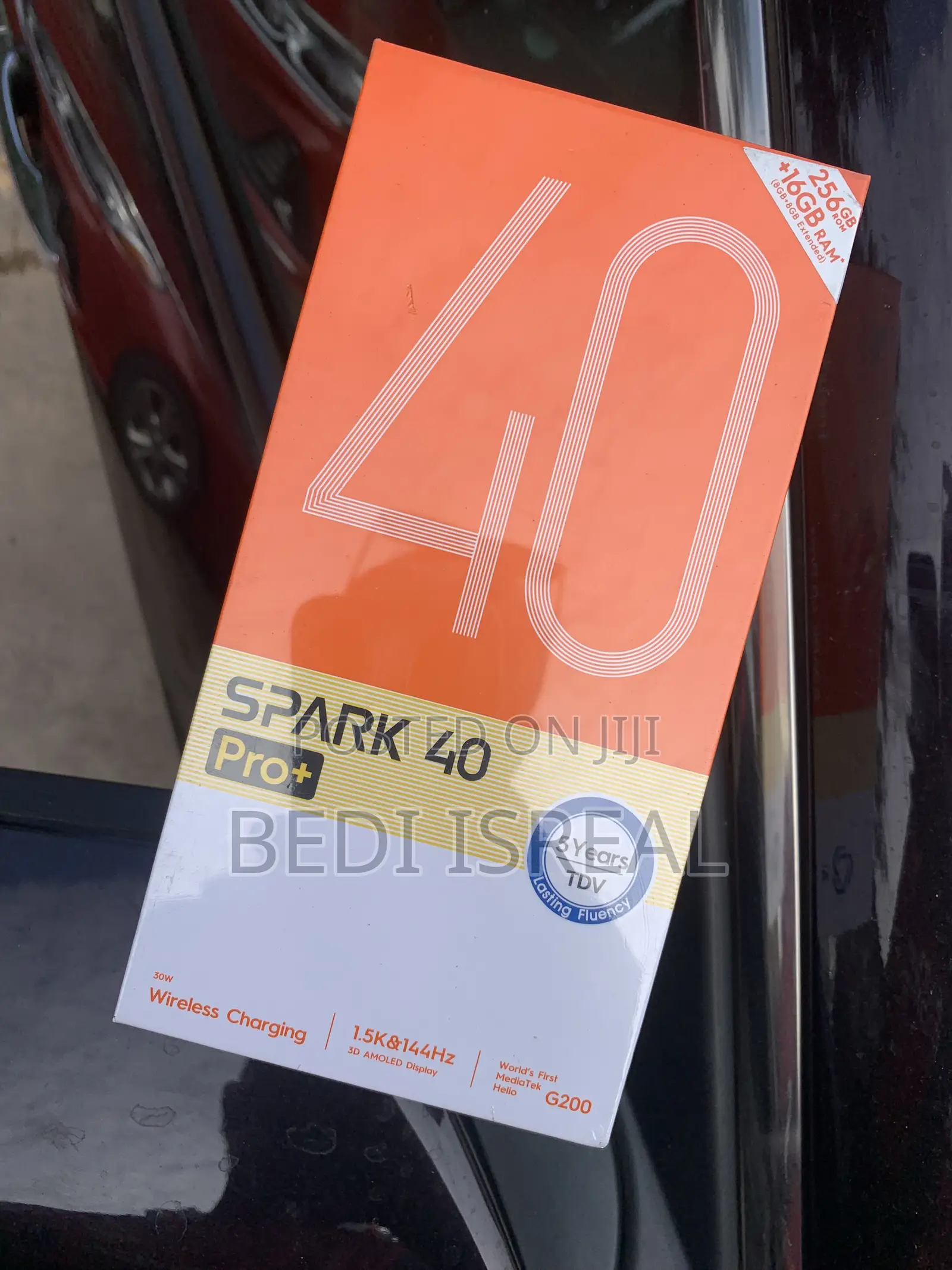 New Tecno Spark 40 Pro+ 256 GB Black