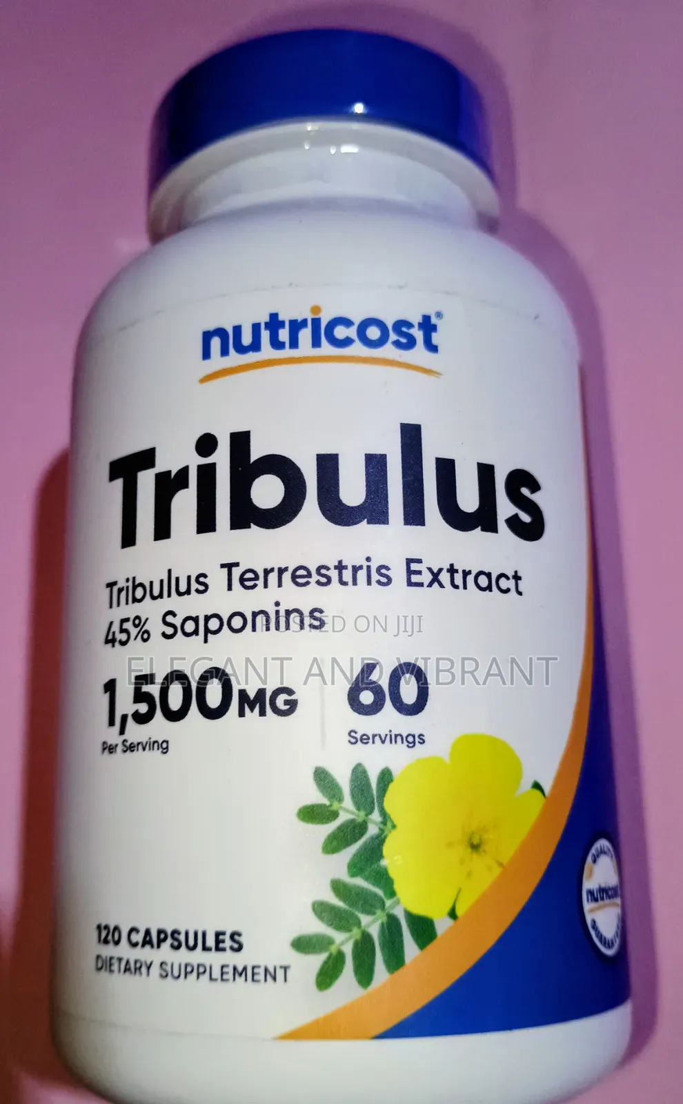 Tribulus Terrestris Extract 1500mg, 120 Capsules