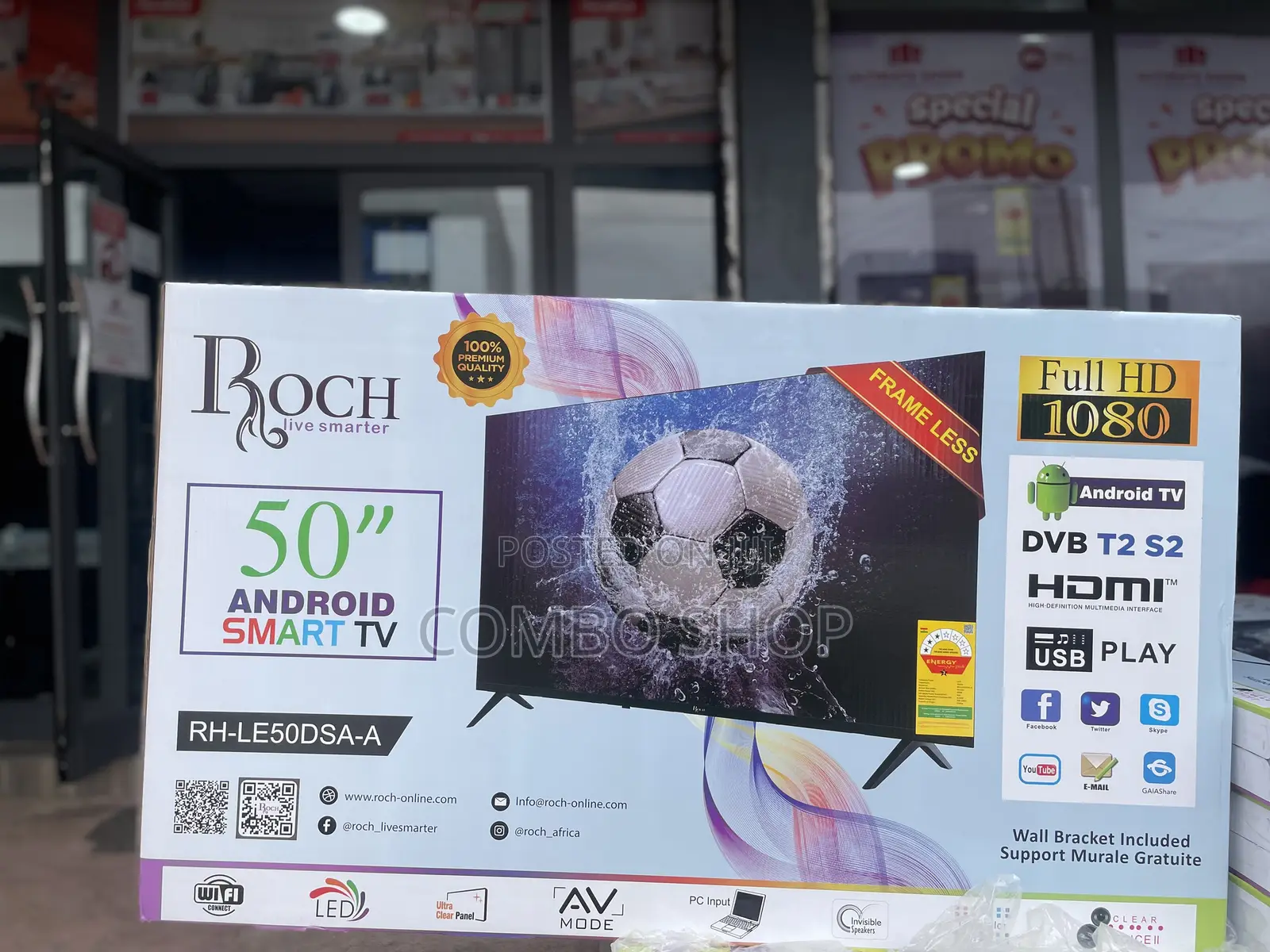 Roch 50” Android Smart TV