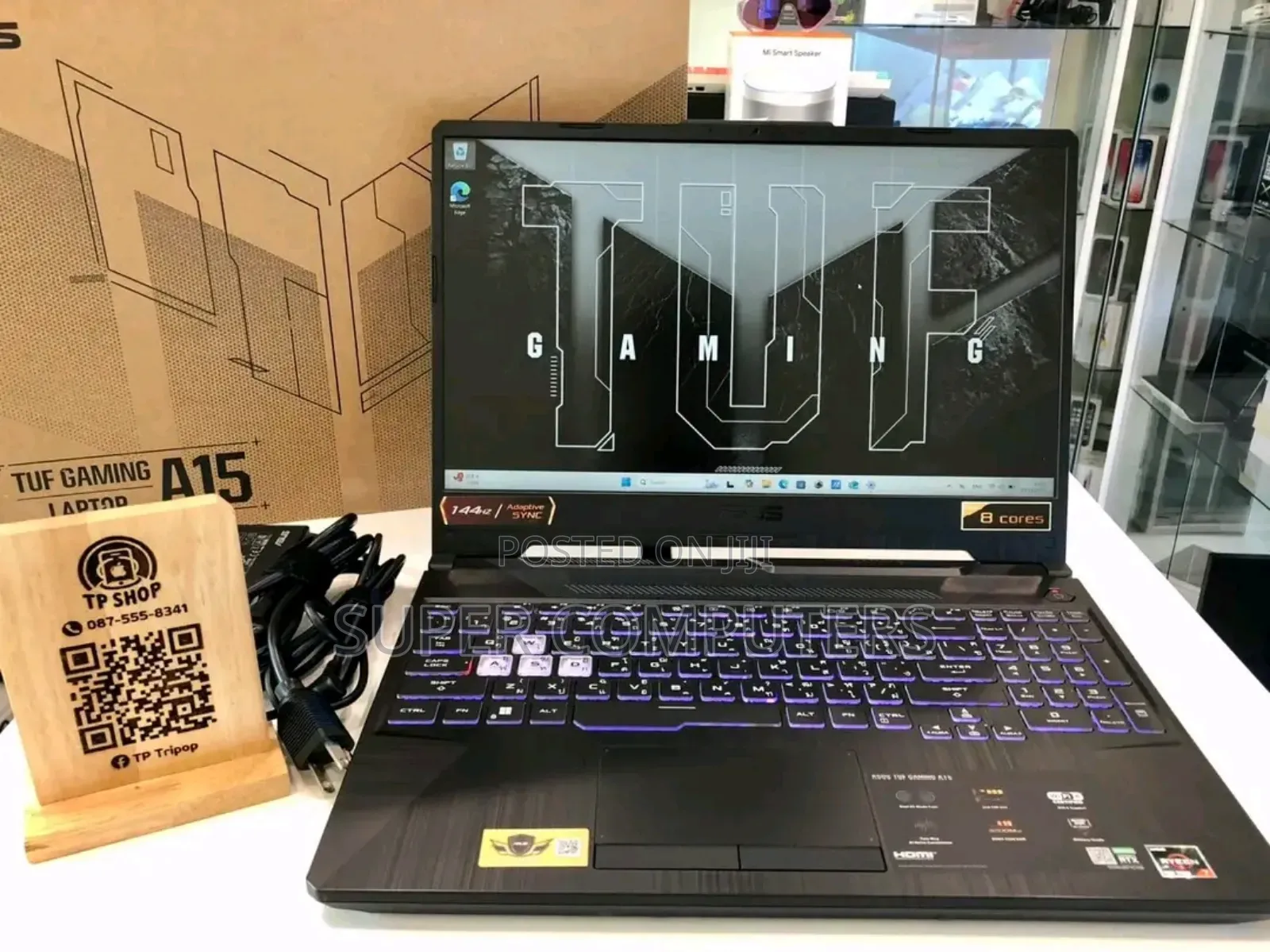 New Laptop Asus TUF Gaming A15 16GB AMD Ryzen 7 SSD 512GB