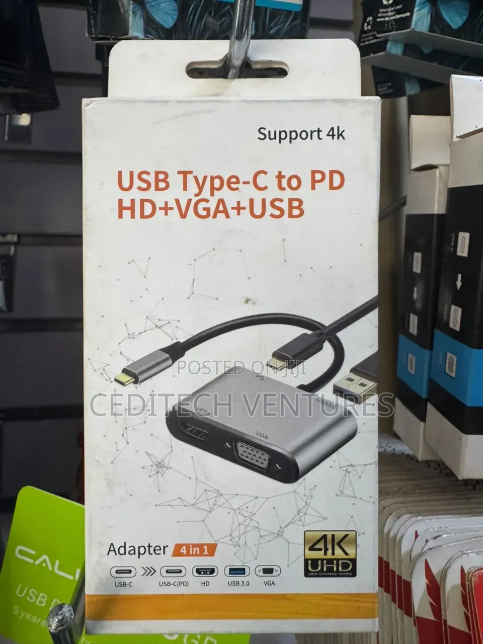 Type C 4 in 1 Adapter