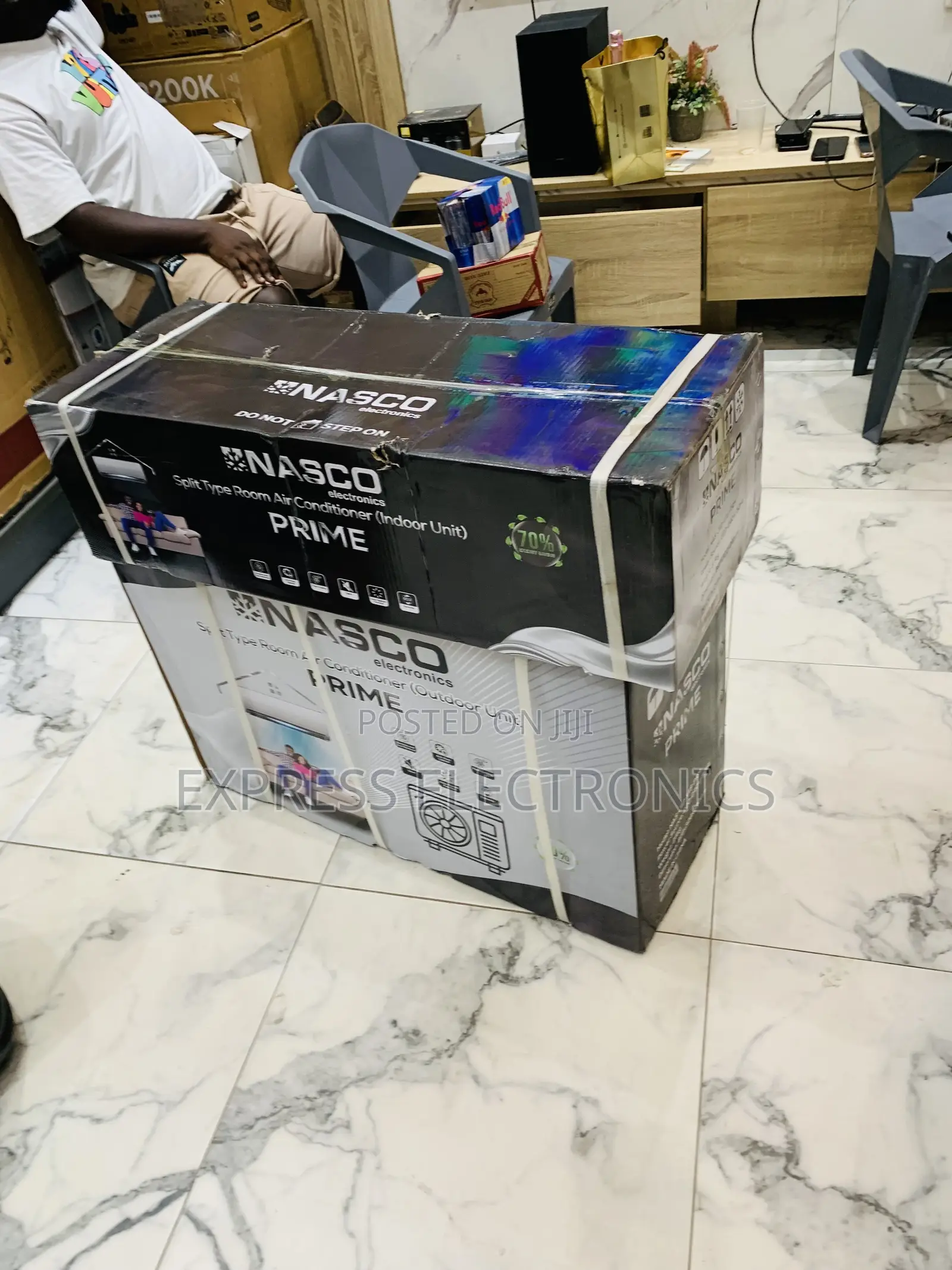 Silent Mode Nasco 1.5HP Split Prime Air Conditioner R410 Gas