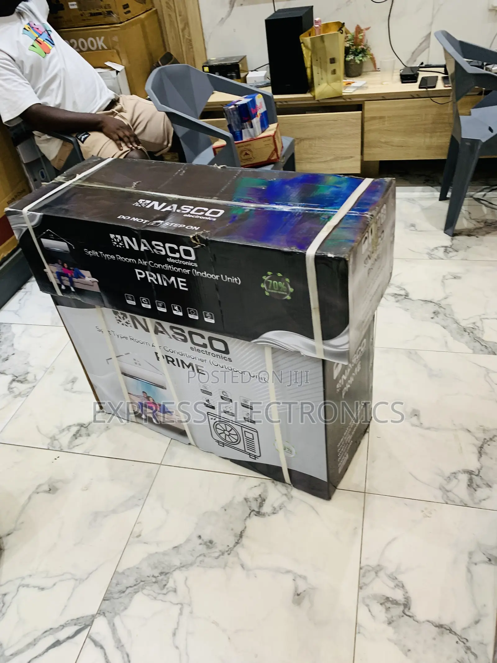 Silent Mode Nasco 1.5HP Split Prime Air Conditioner R410 Gas