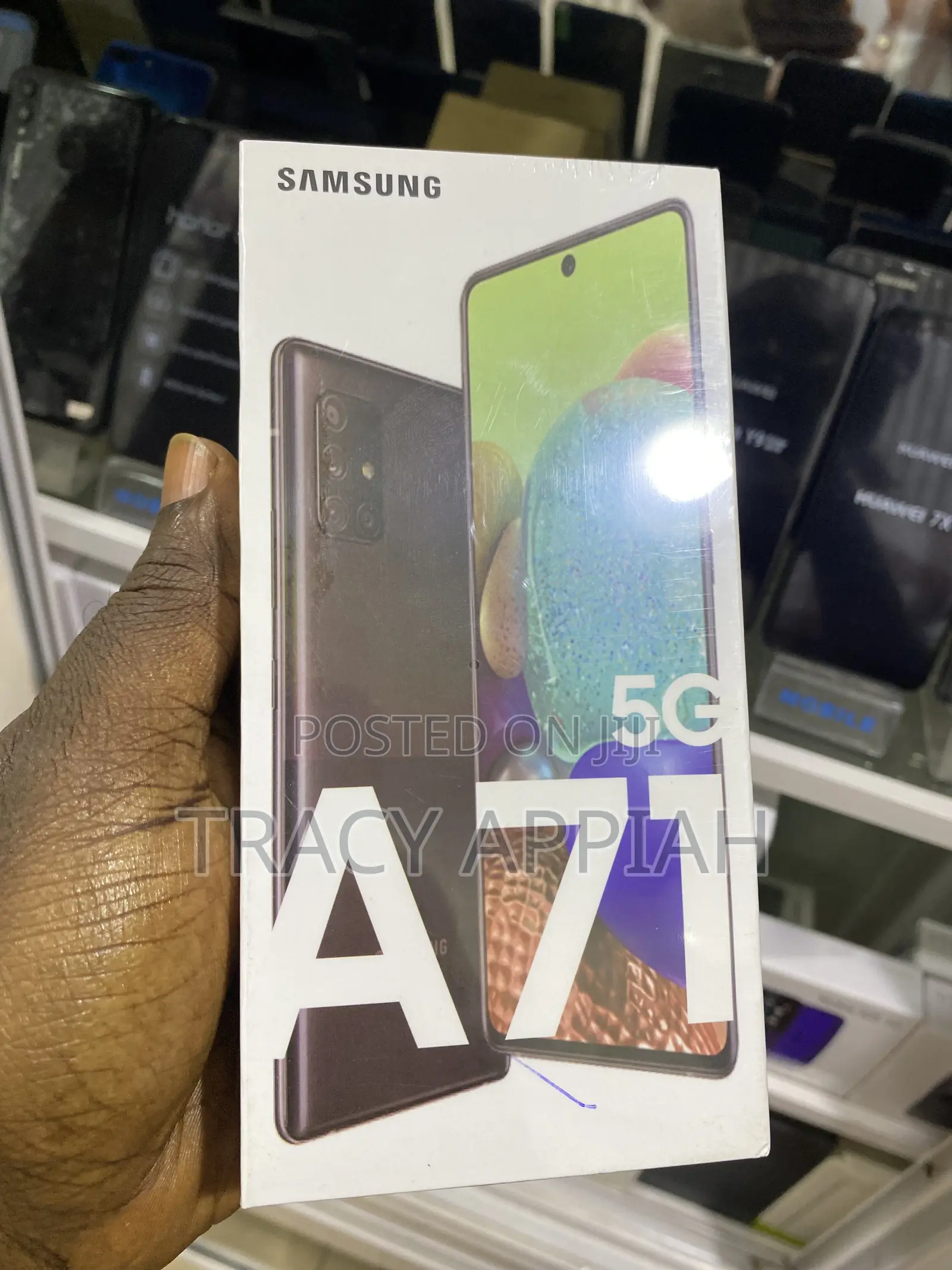 New Samsung Galaxy A71 5G 128 GB Black