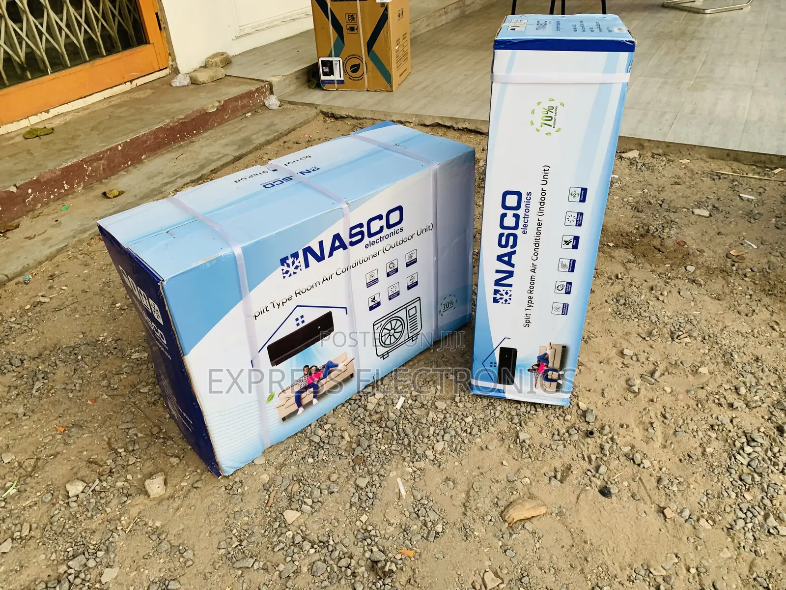 Call  for Nasco 1.5HP Black Split Air Conditioner (NAS-J12-V1B)