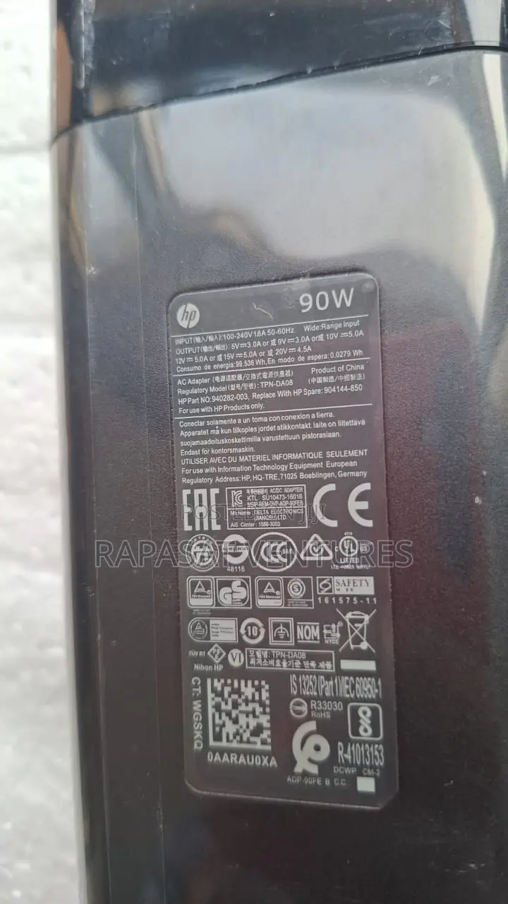 Original HP Type C Adapter 90 Watts