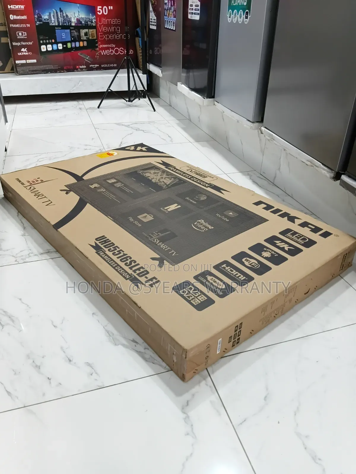 Nikai 4k Andriod TV - Best Price in Ghana