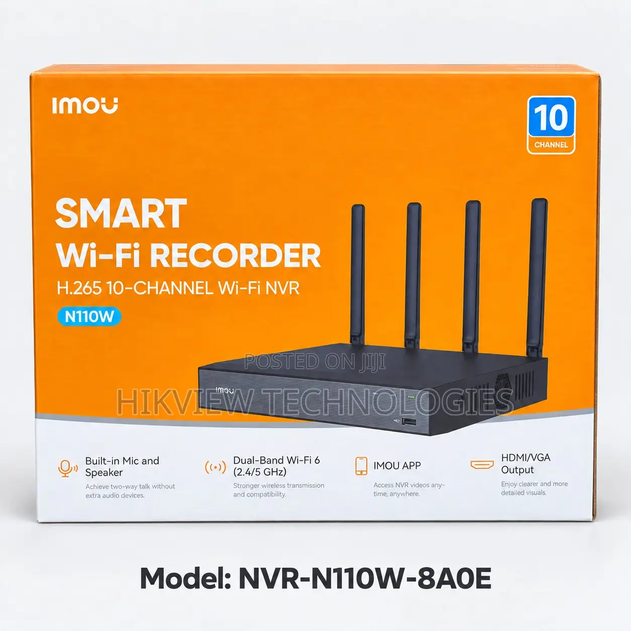 Imou NVR-N110w-8a0e N110w Smart Wi-Fi NVR