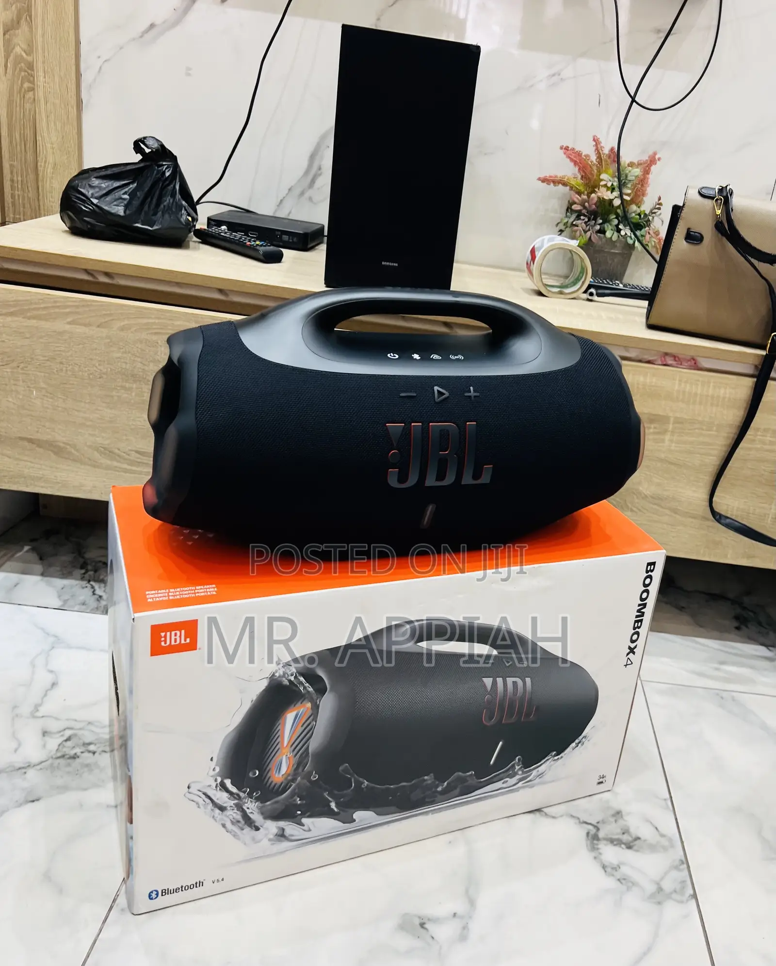 Super Affordable JBL Boombox 4 Waterproof Speaker(Black)