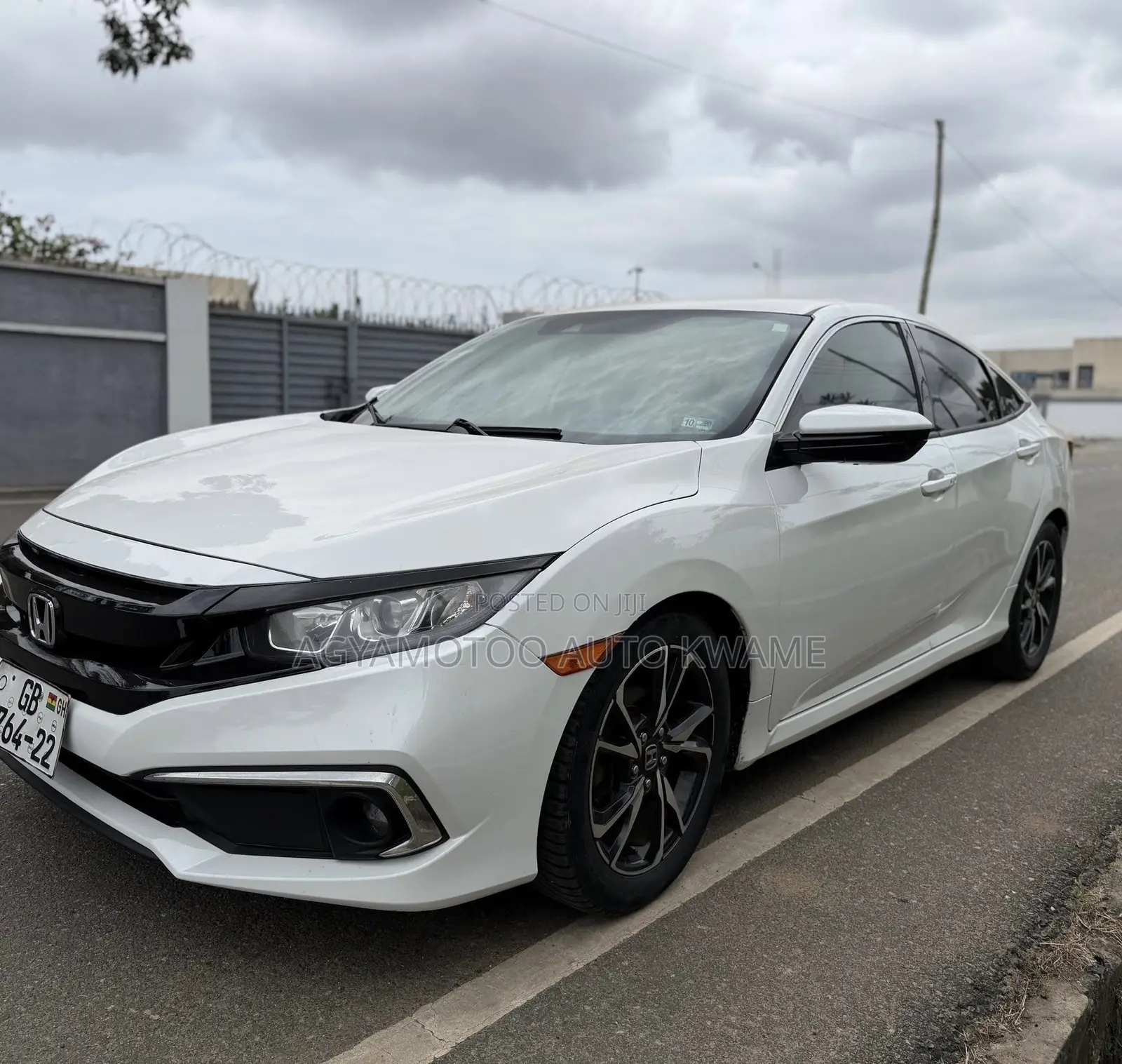 Honda Civic Sport Sedan 2019 White