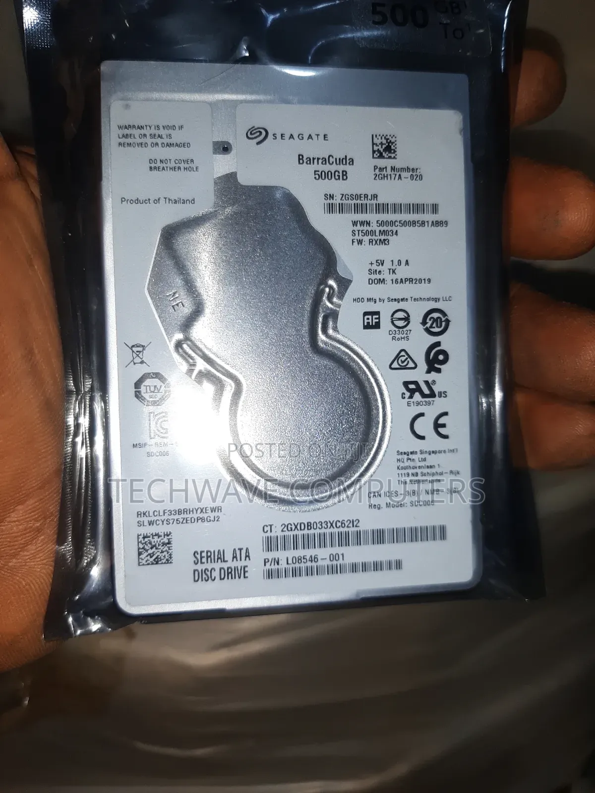 Brand New 500gb Laptop Harddisk