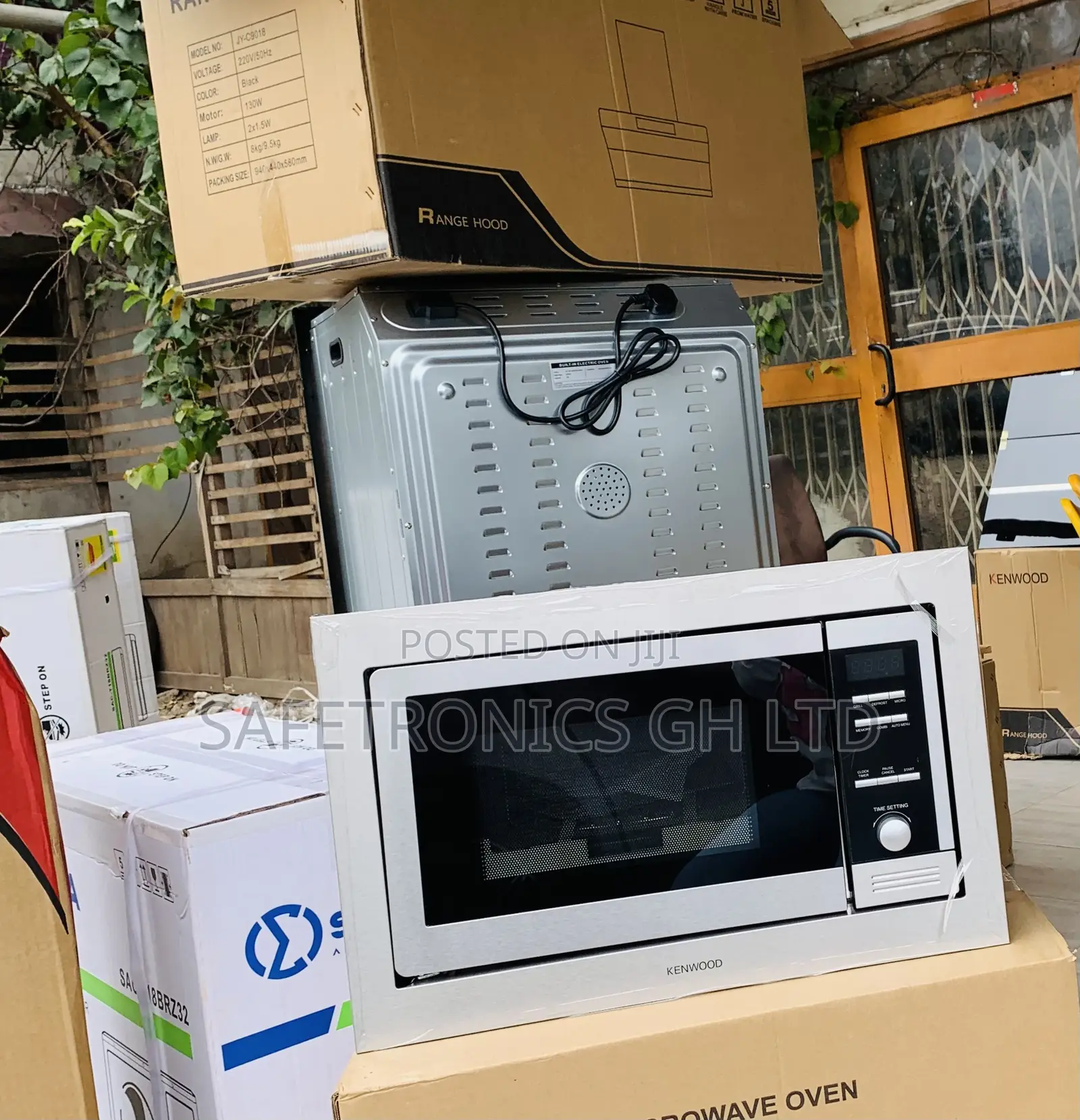 Try Experience (Sliver) Inbuilt Kenwood Electric Microwave