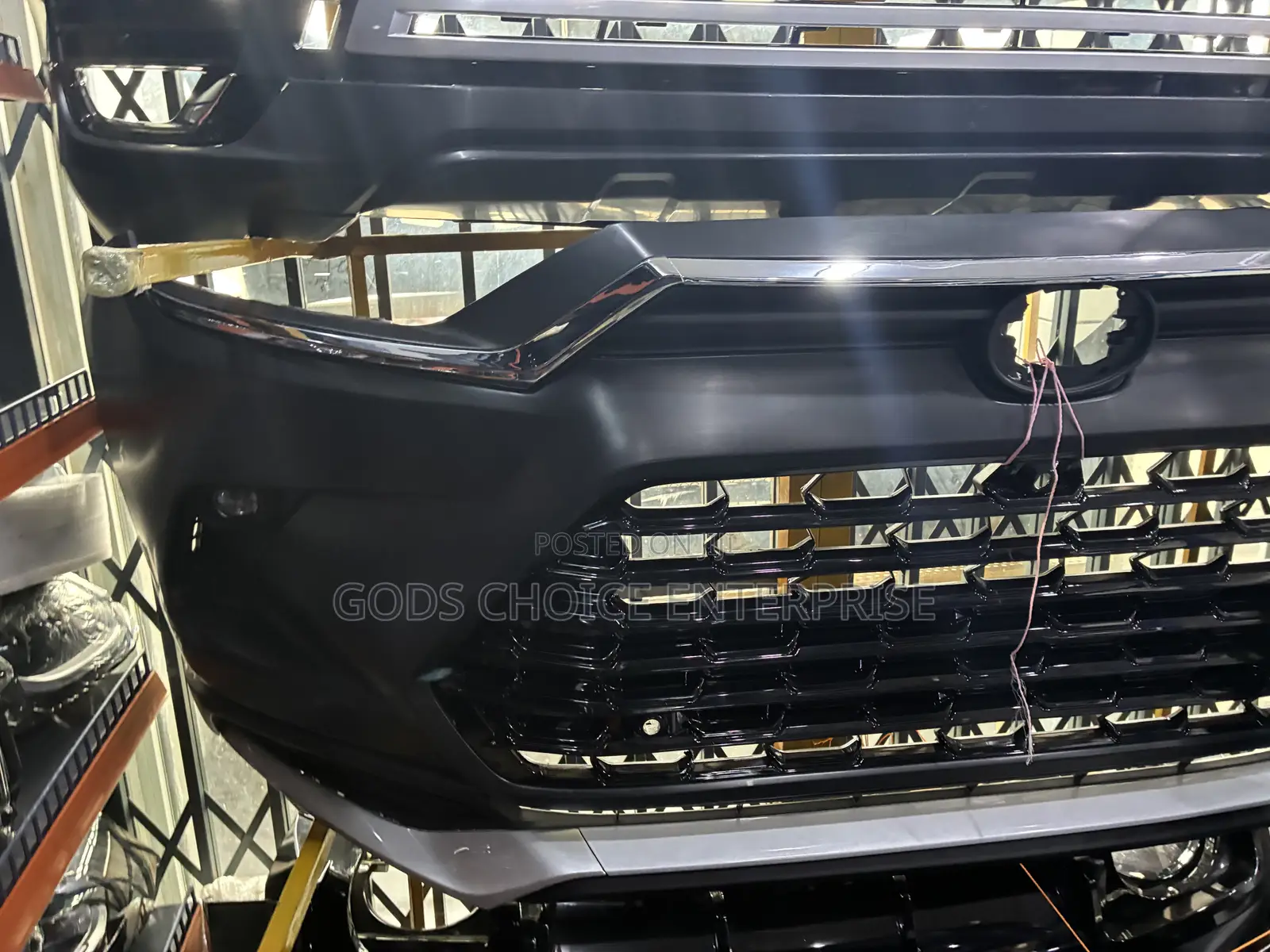 Front Bumper Complete Highlander Grand 2022-2023-2024-2025