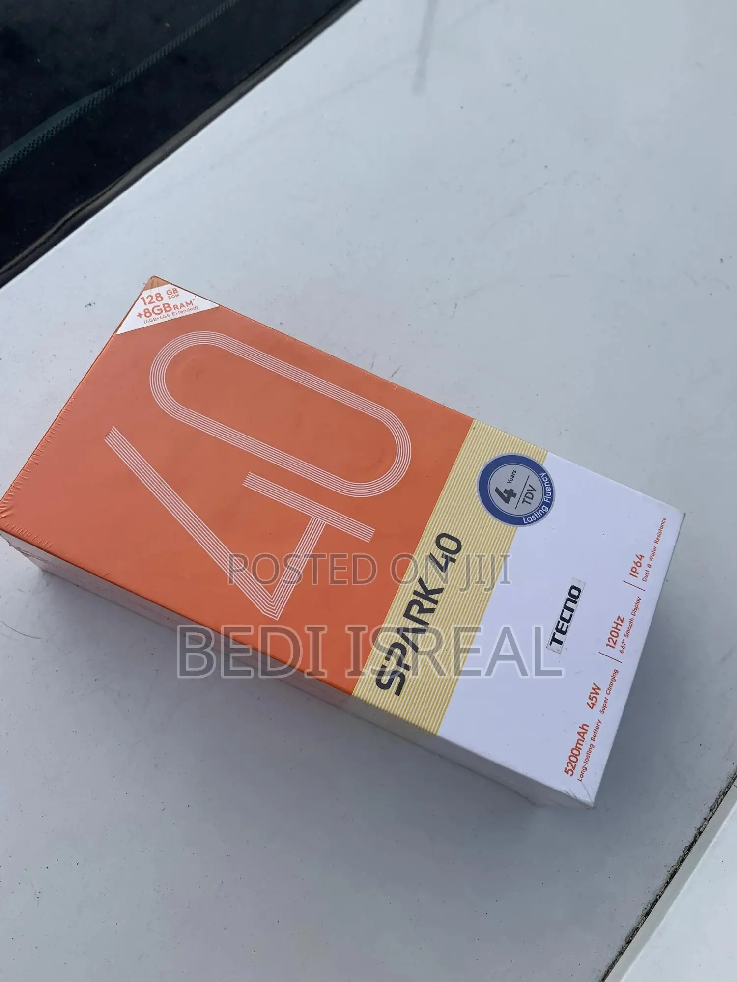 New Tecno Spark 40 256 GB Black
