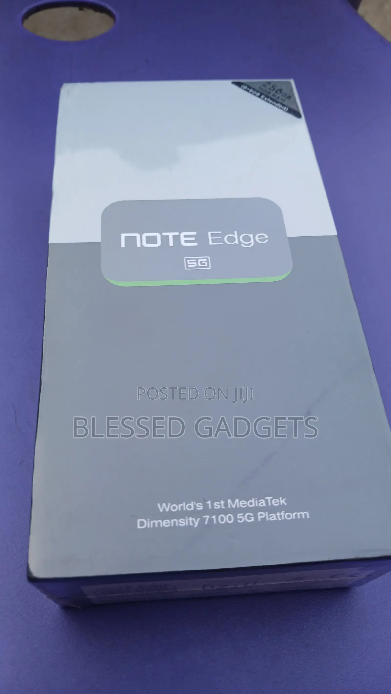 New Infinix Note Edge 256 GB Black