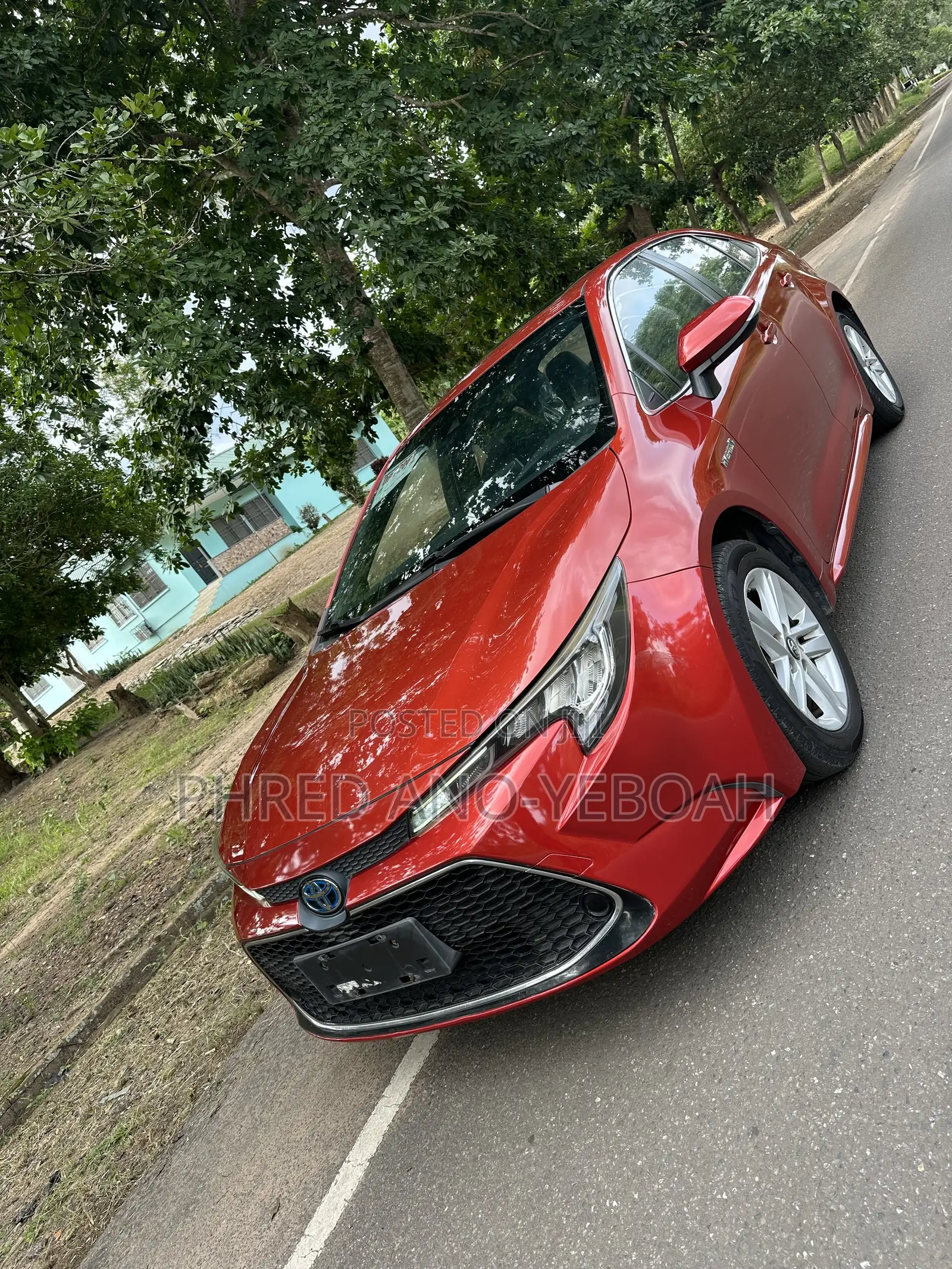 Toyota Corolla SE 2021 Red