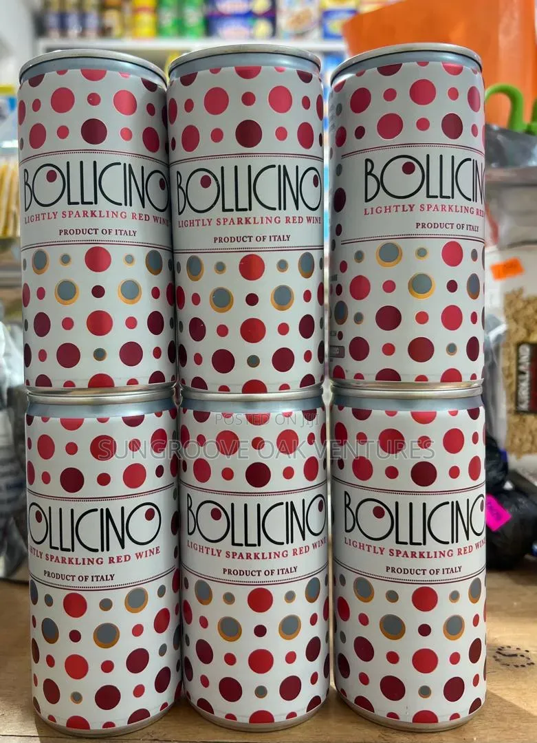 Bollicino Sparkling Red Wine 24cts