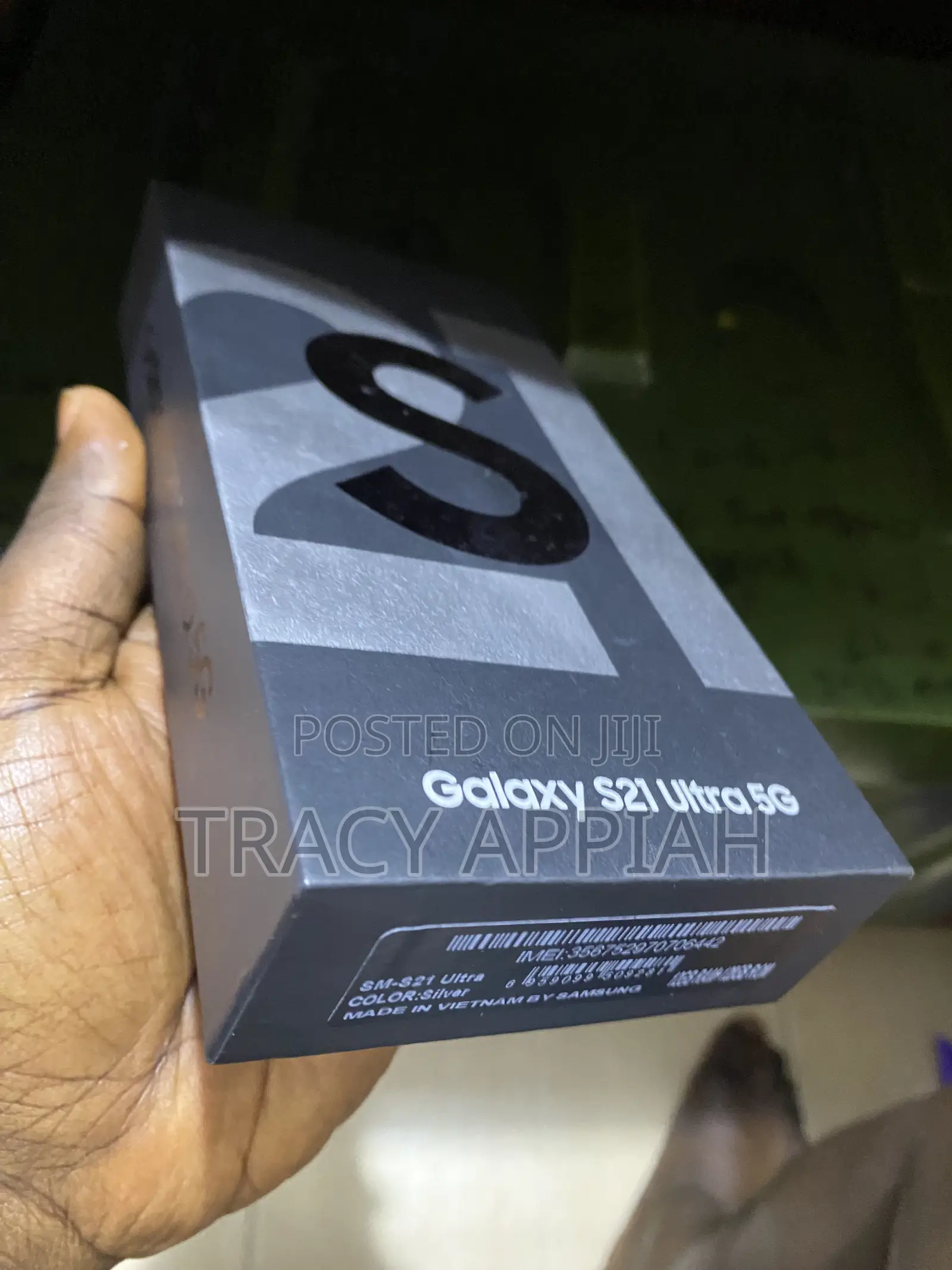 New Samsung Galaxy S21 Ultra 5G 128 GB Silver