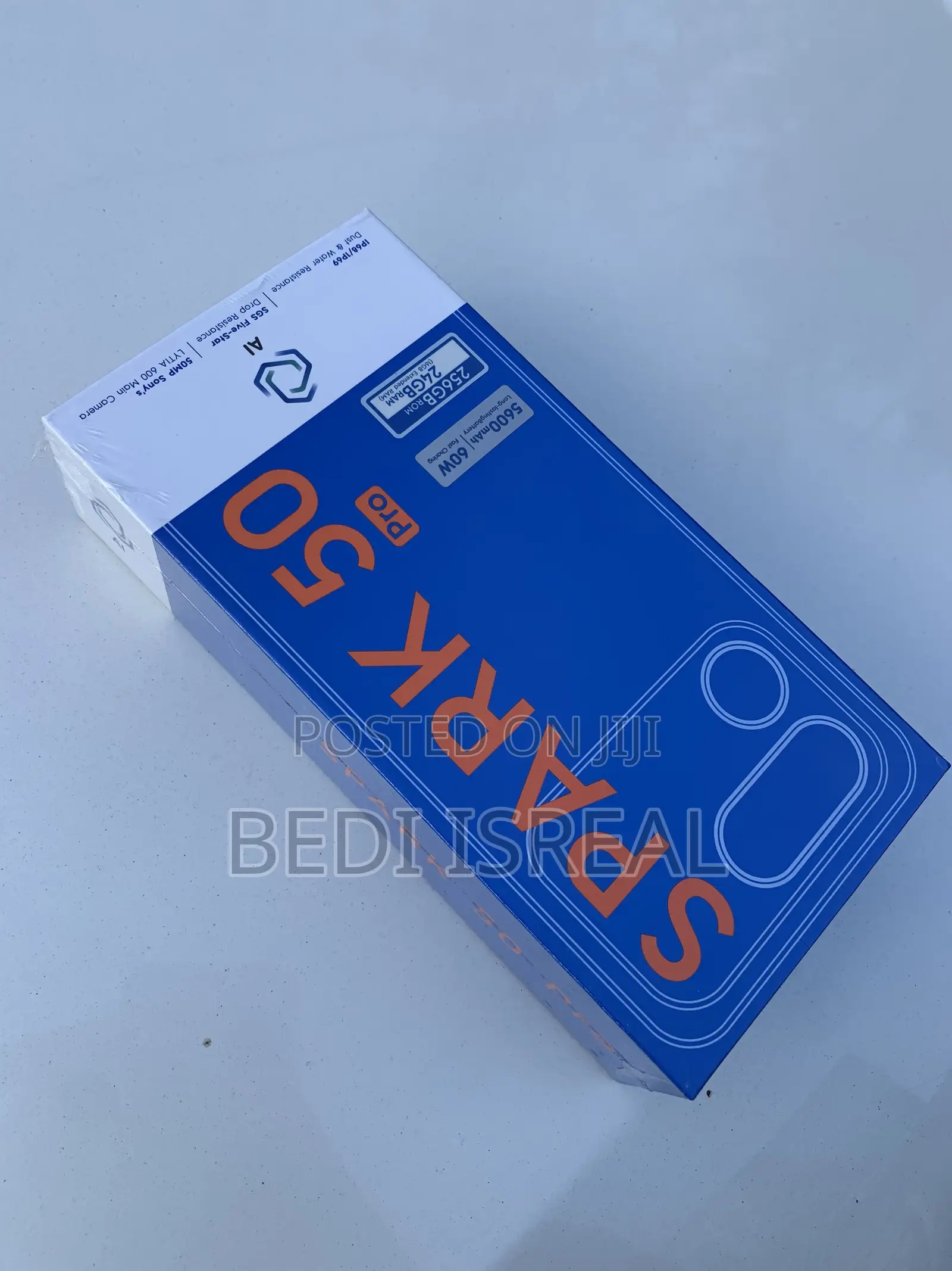 New Tecno Spark 50 Pro 256 GB Black