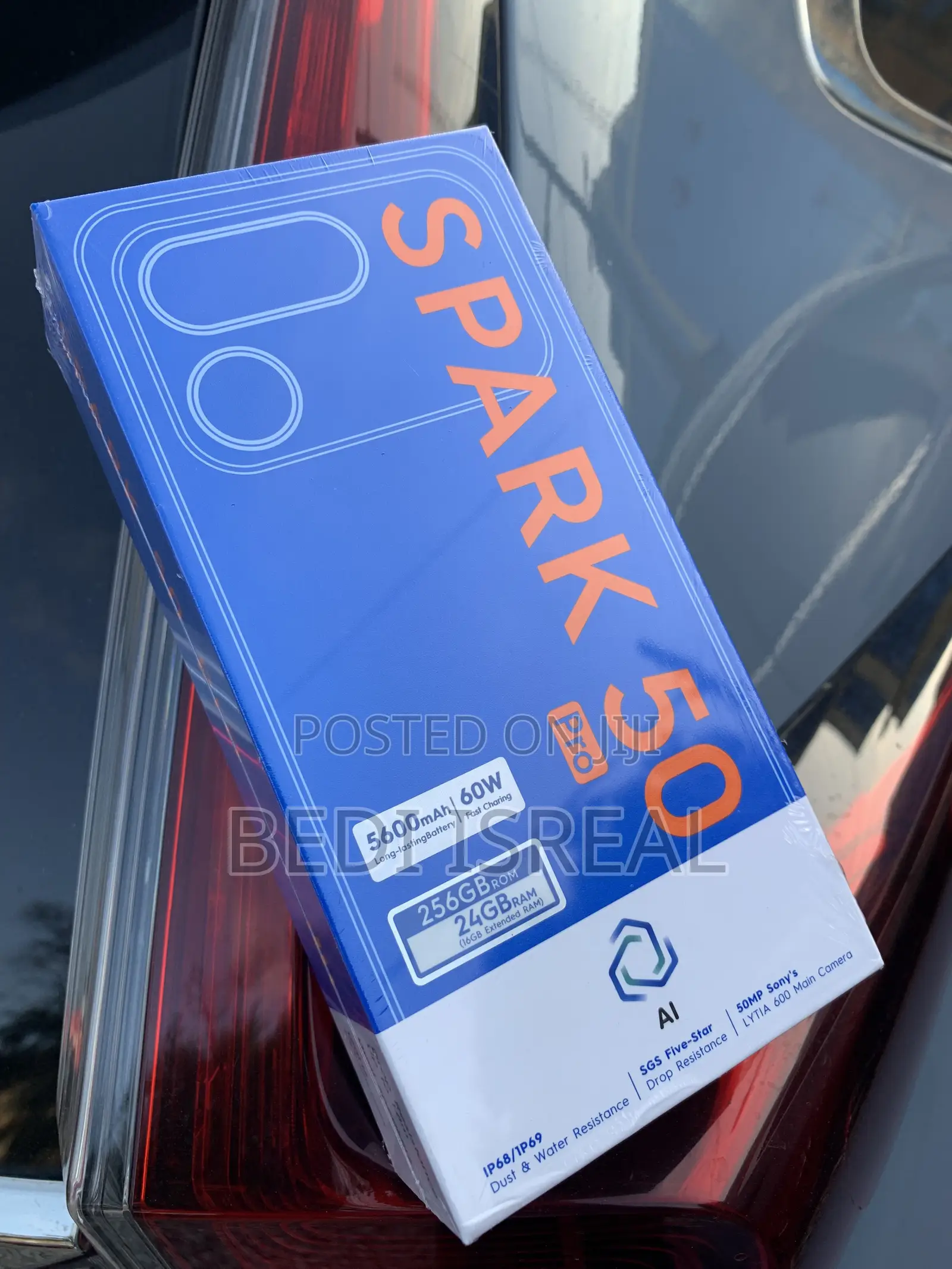 New Tecno Spark 50 Pro 256 GB Black