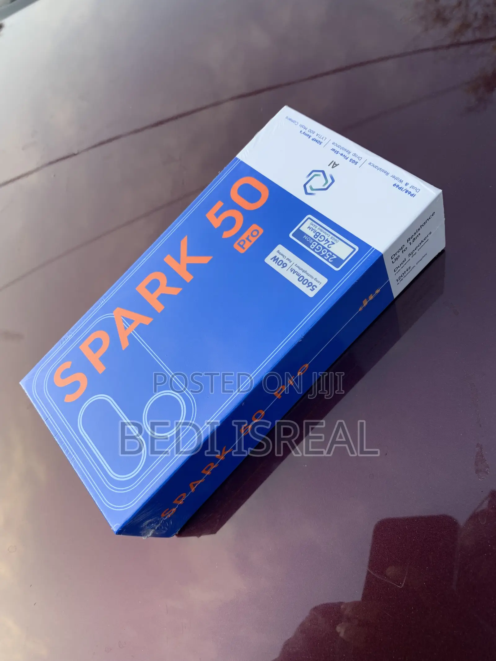 New Tecno Spark 50 Pro 256 GB Black