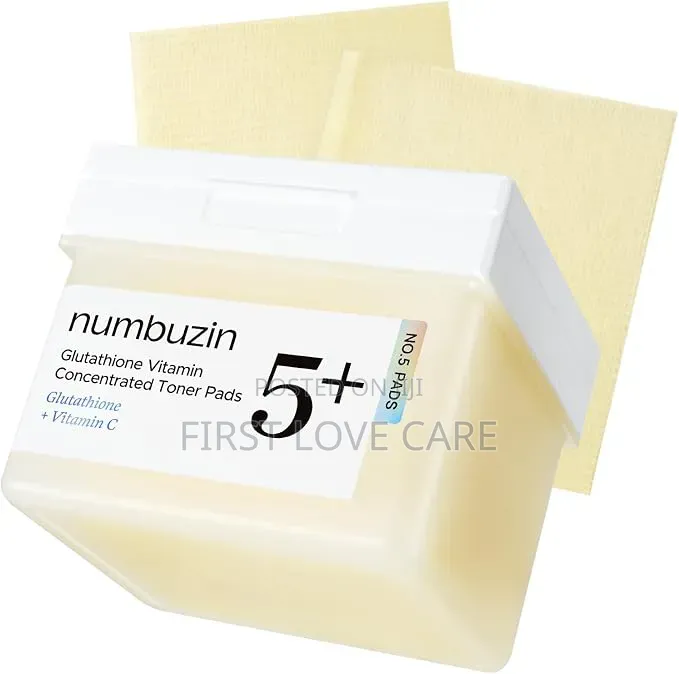 Numbuzin No.5+ Vitamin-Niacinamide Concentrated Toner Pads – 70 Pads