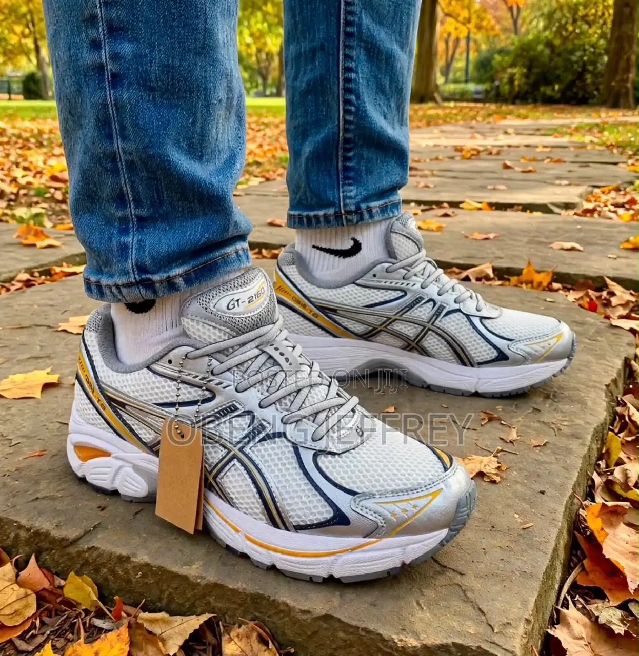 Original Asics GT 2160 Silver/Yellow