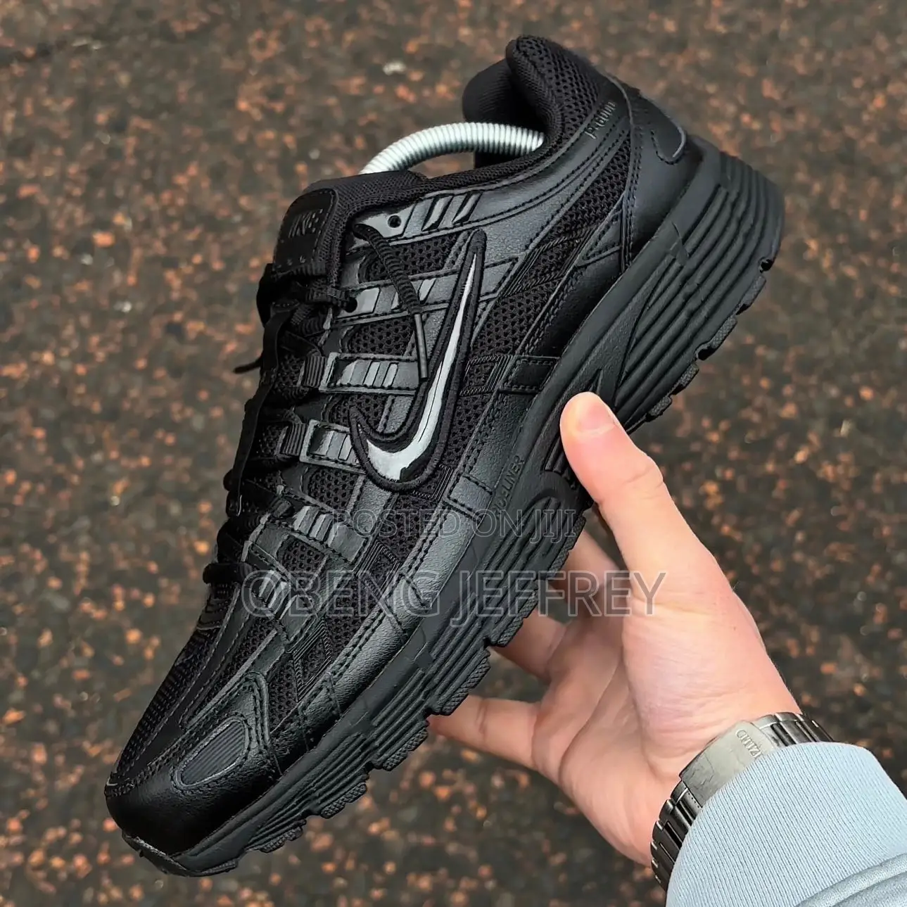 Original Nike P-6000 Triple Black