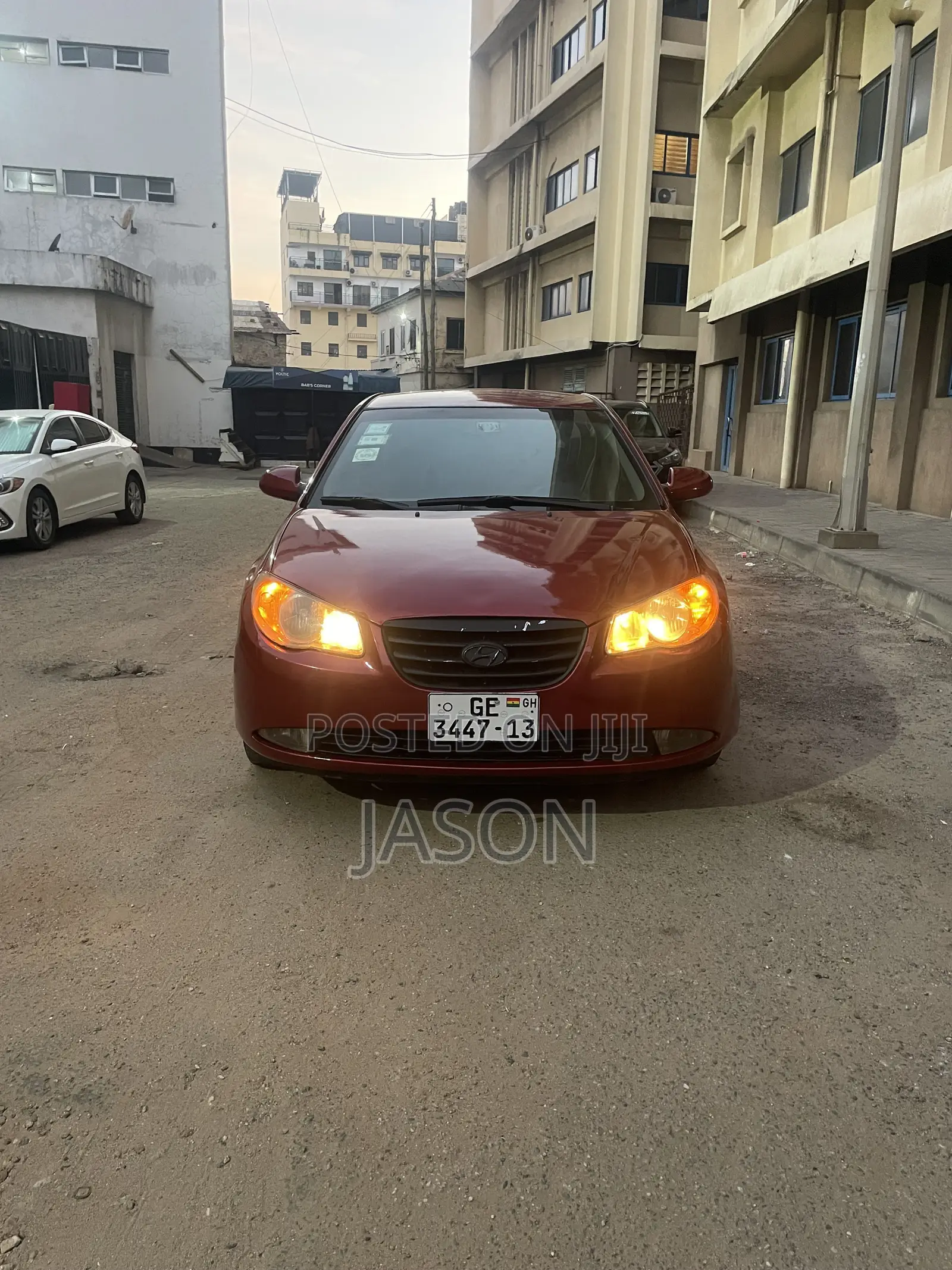 Hyundai Elantra 2.0 2009 Burgundy