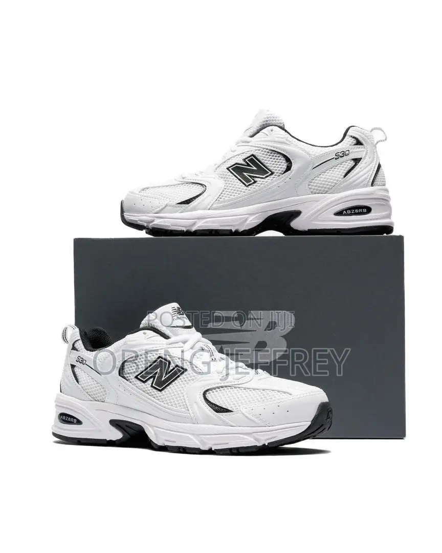 Original New Balance 530 White/Black Abzorb