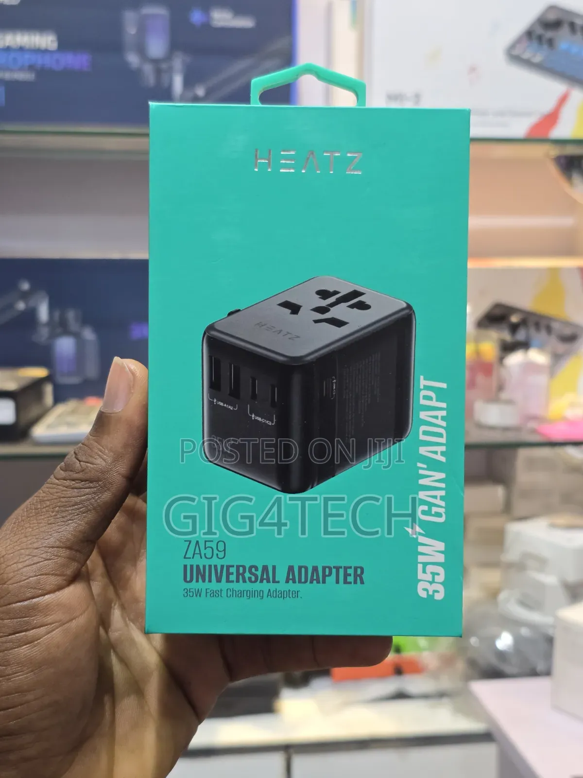 Heatz ZA59 35W Universal Travel Adapter