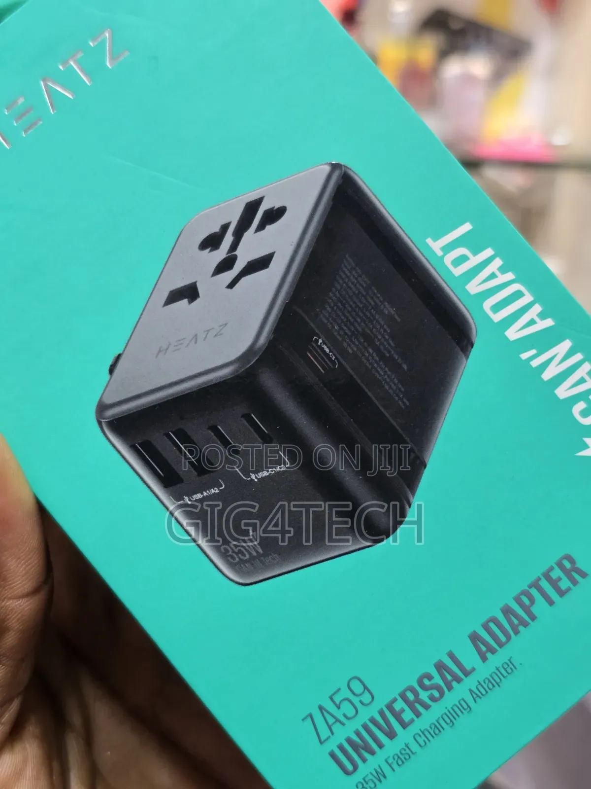 Heatz ZA59 35W Universal Travel Adapter