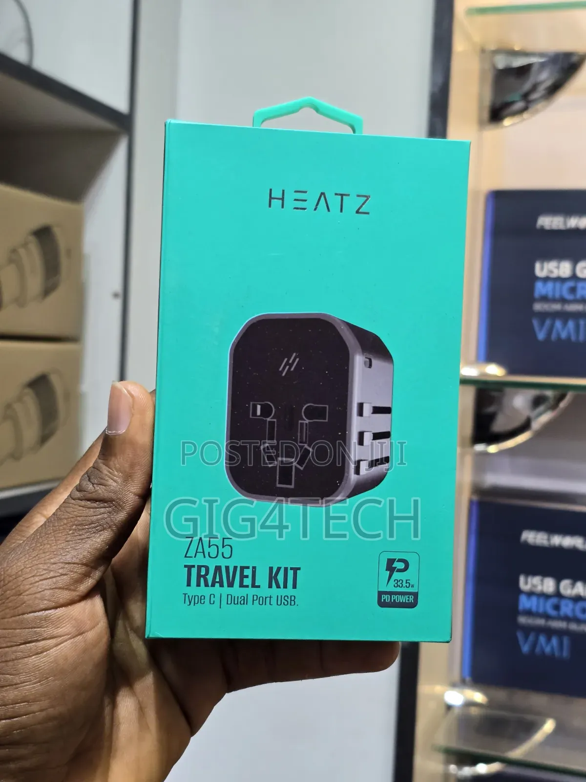 Heatz ZA55 33.5W Universal Travel Adapter