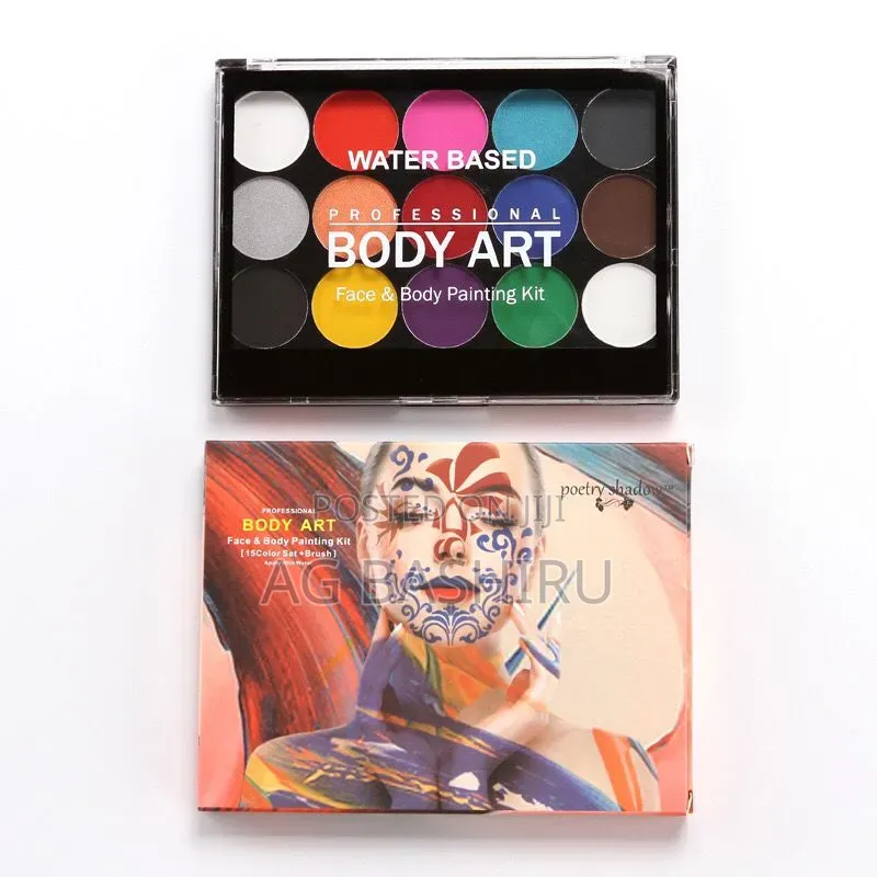 Poetry Shadow Face Body Paint
