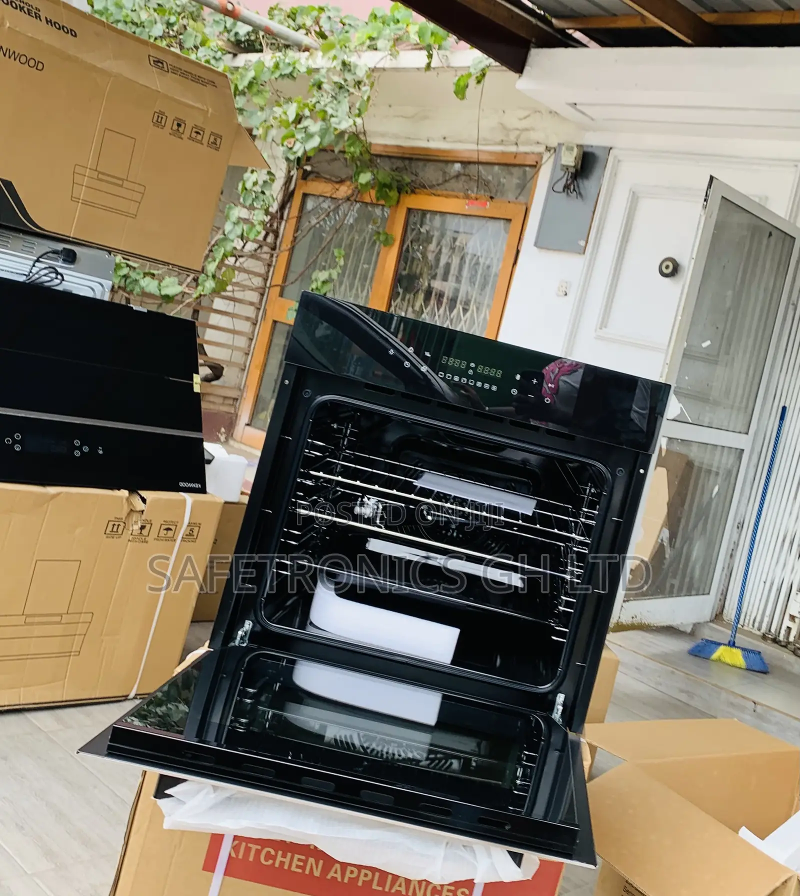 Durable and Affordable Inbuilt Oven Kenwood Black