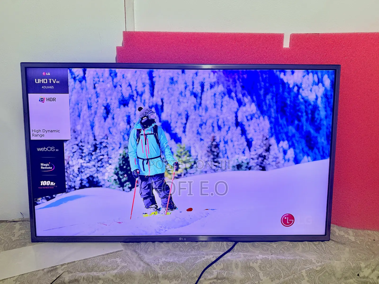 100Hz Gaming LG 43 Inches Smart webOS 3.0 Full Digital