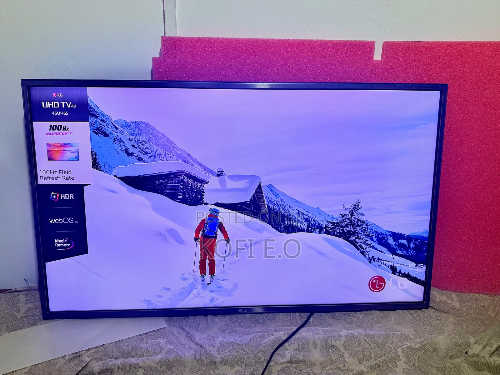 100Hz Gaming LG 43 Inches Smart webOS 3.0 Full Digital