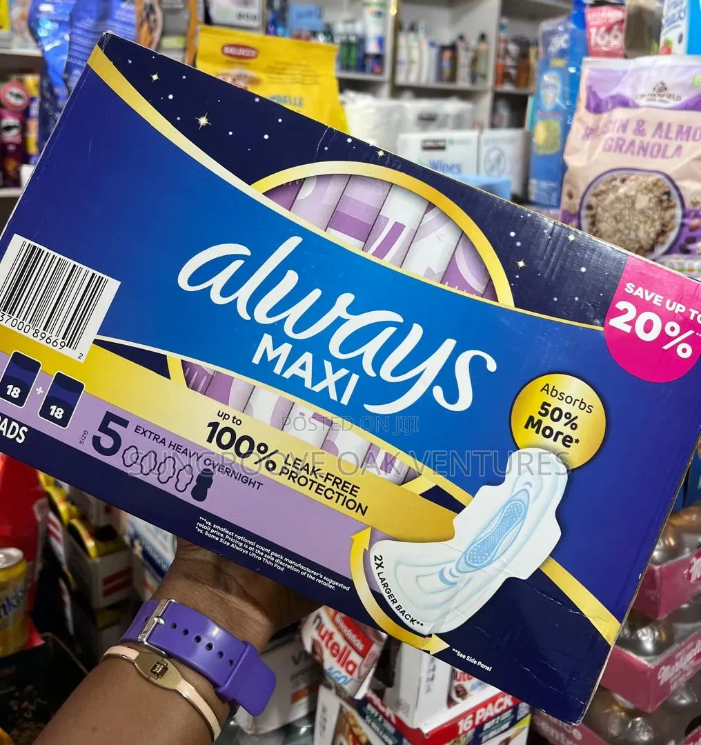 Always Maxi Pads 54cts