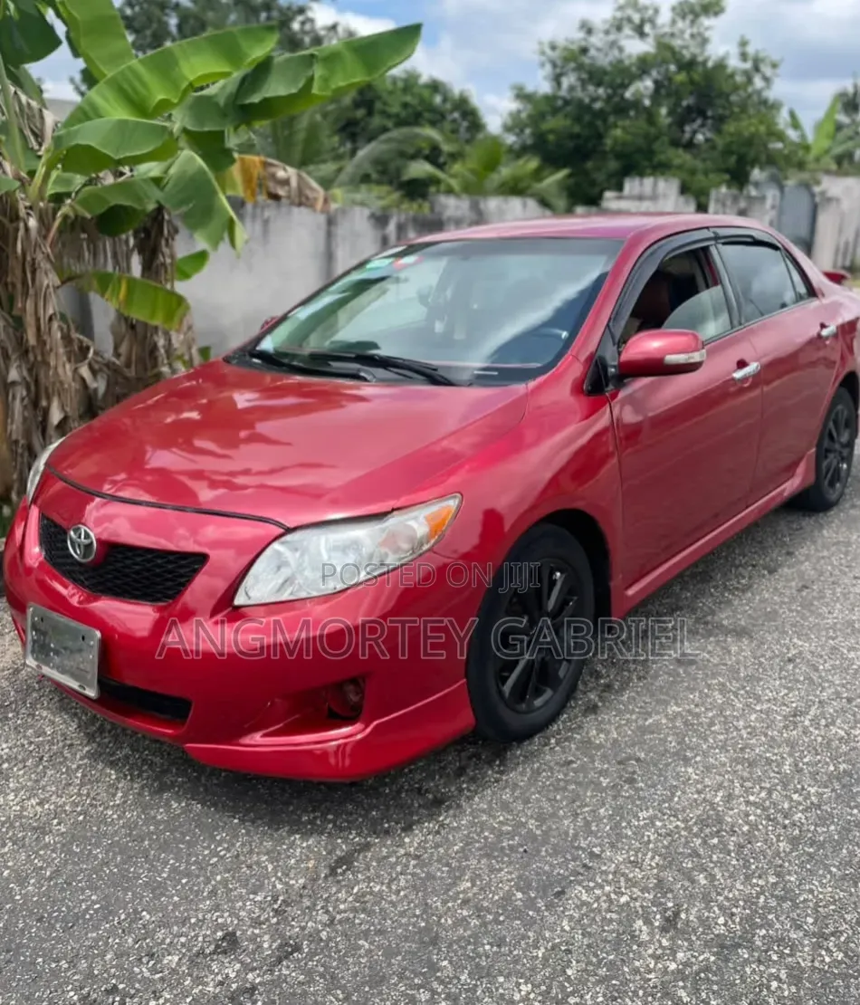 Toyota Corolla 2009 Red