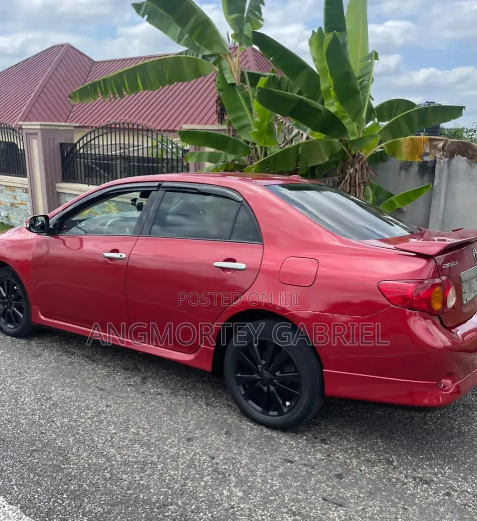 Toyota Corolla 2009 Red