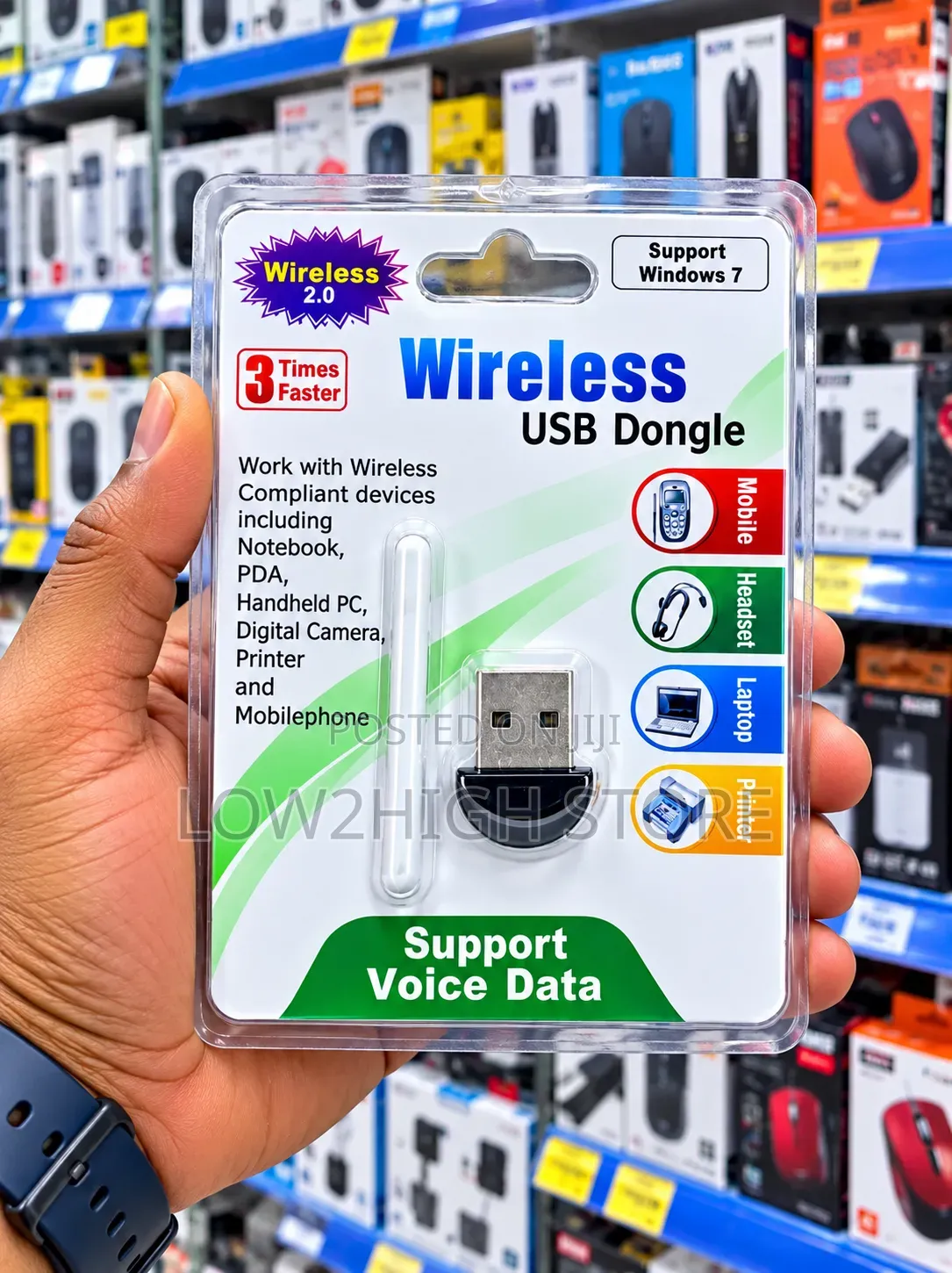 USB Bluetooth 2.0 + EDR Adapter