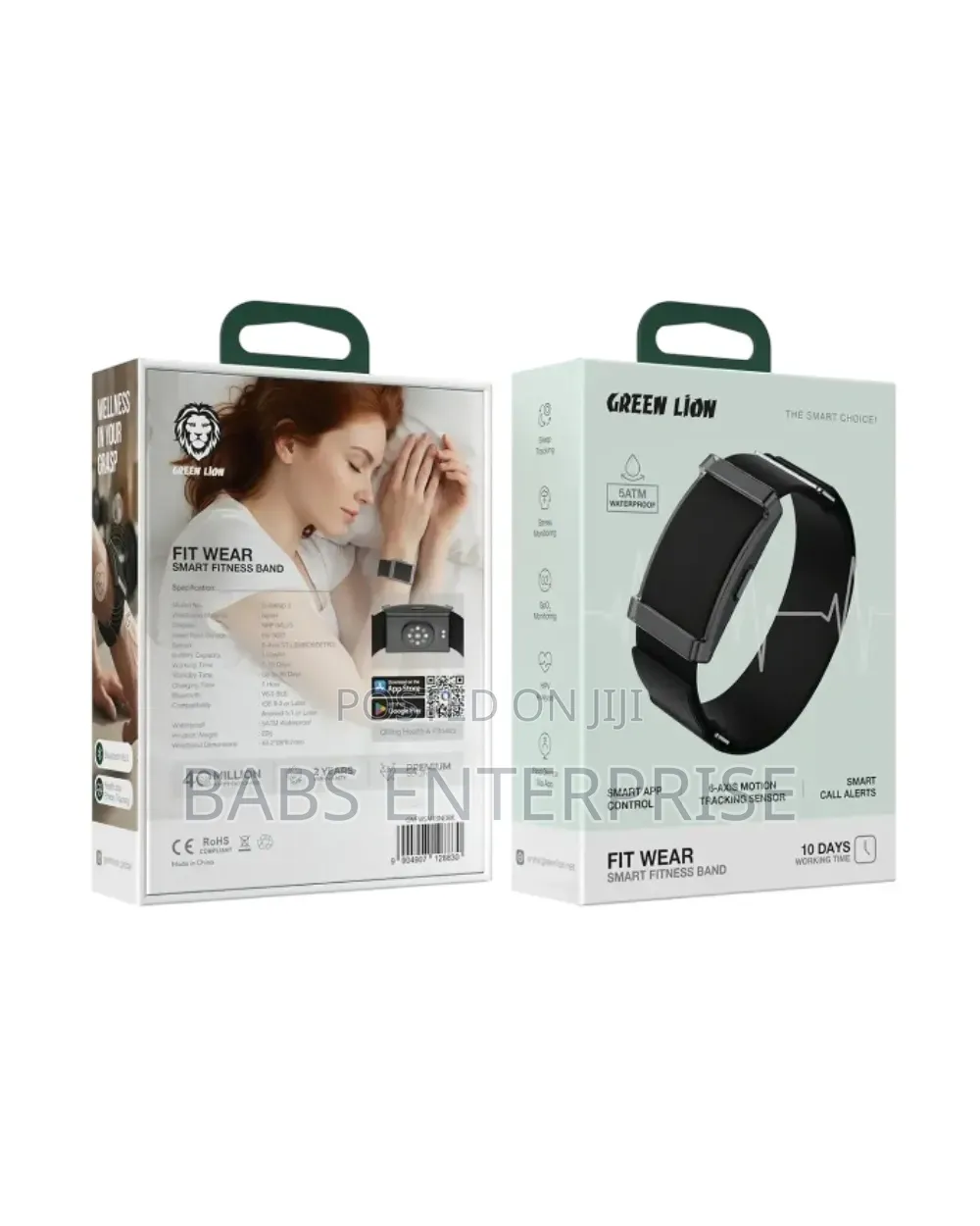 Green Lion Fit Wear Smart Fitness Band