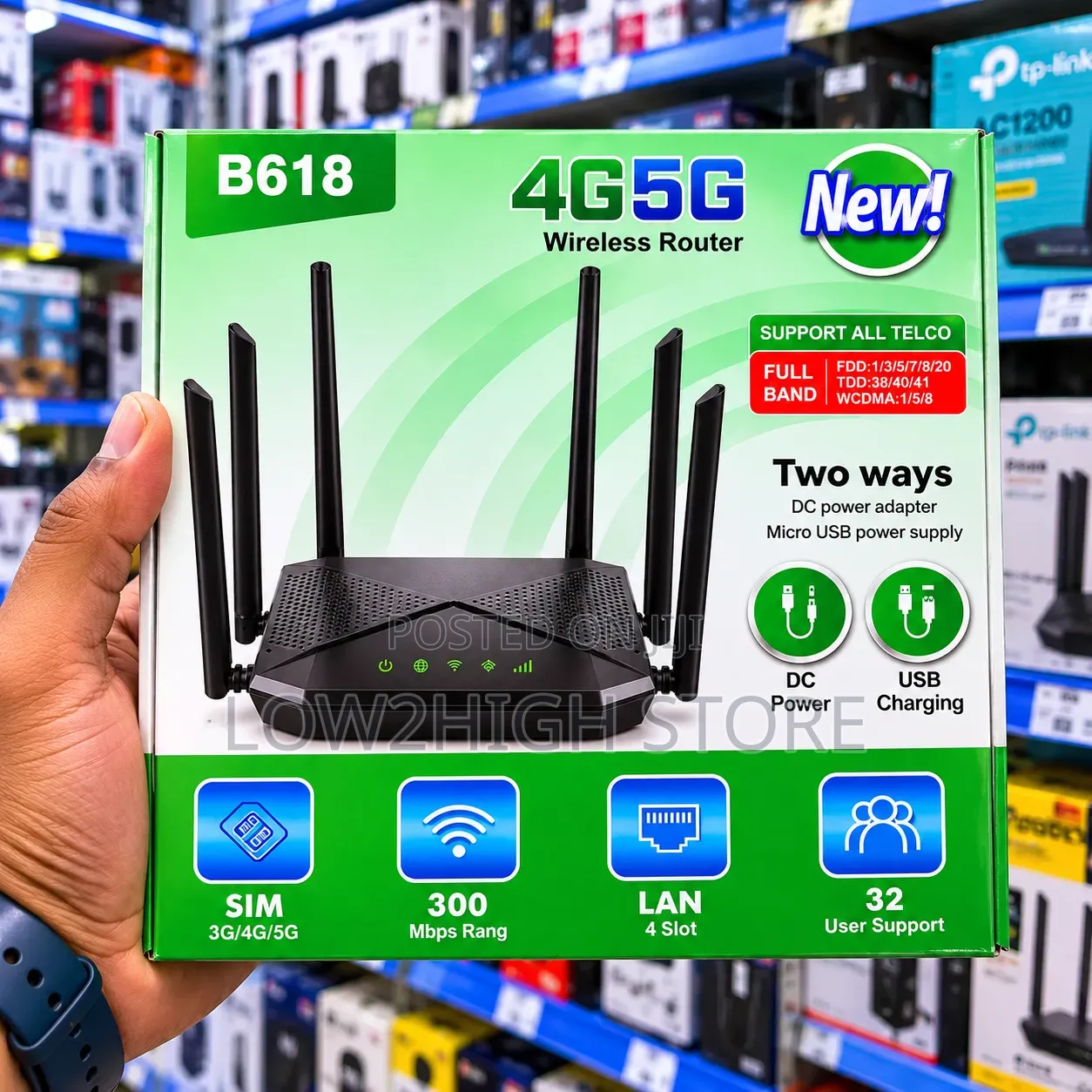 B618 4g/5g Wireless Router