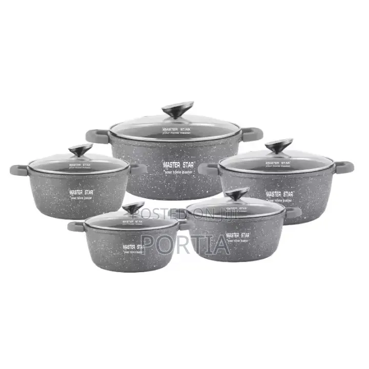 10 Pieces Cookware Set