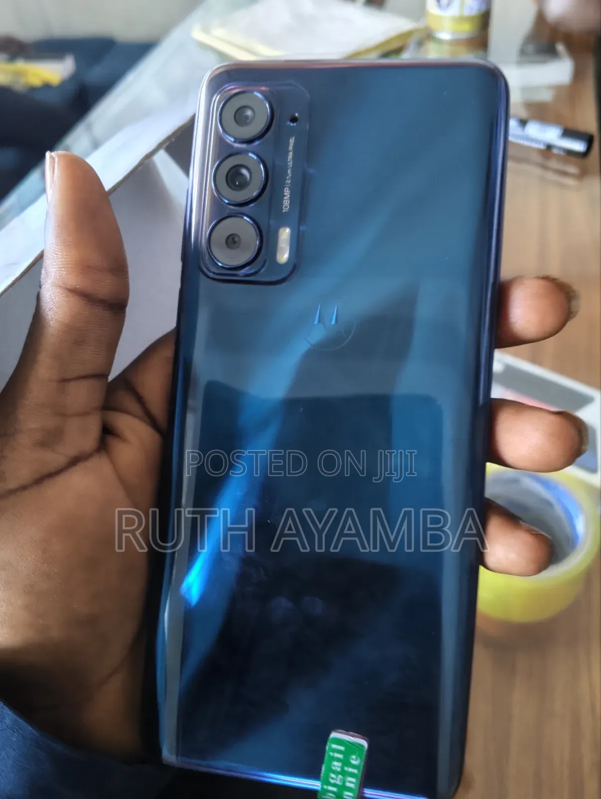 New Motorola Edge 5G UW (2021) 128 GB Blue